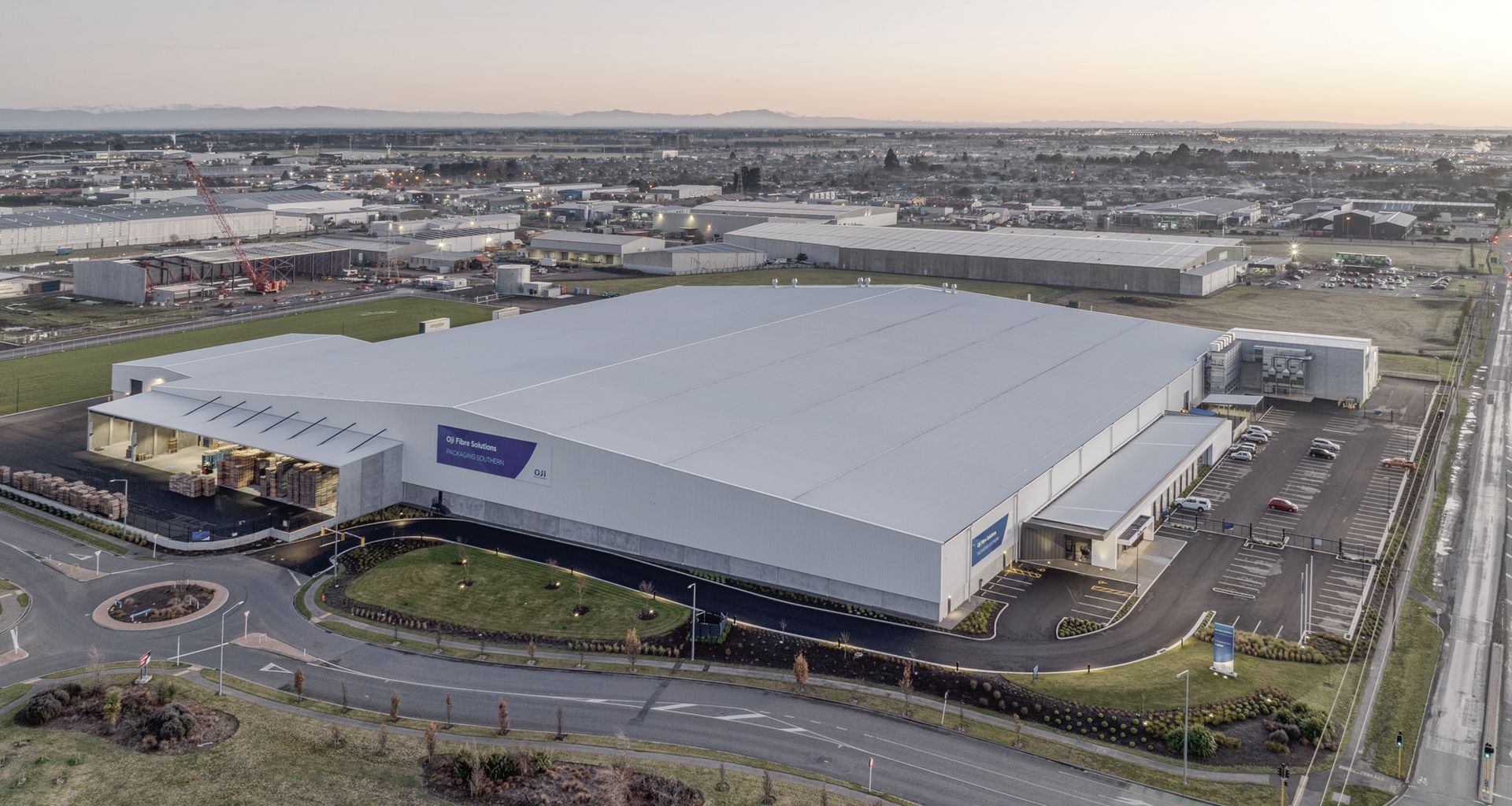 Oji Fibre Solutions, Christchurch banner