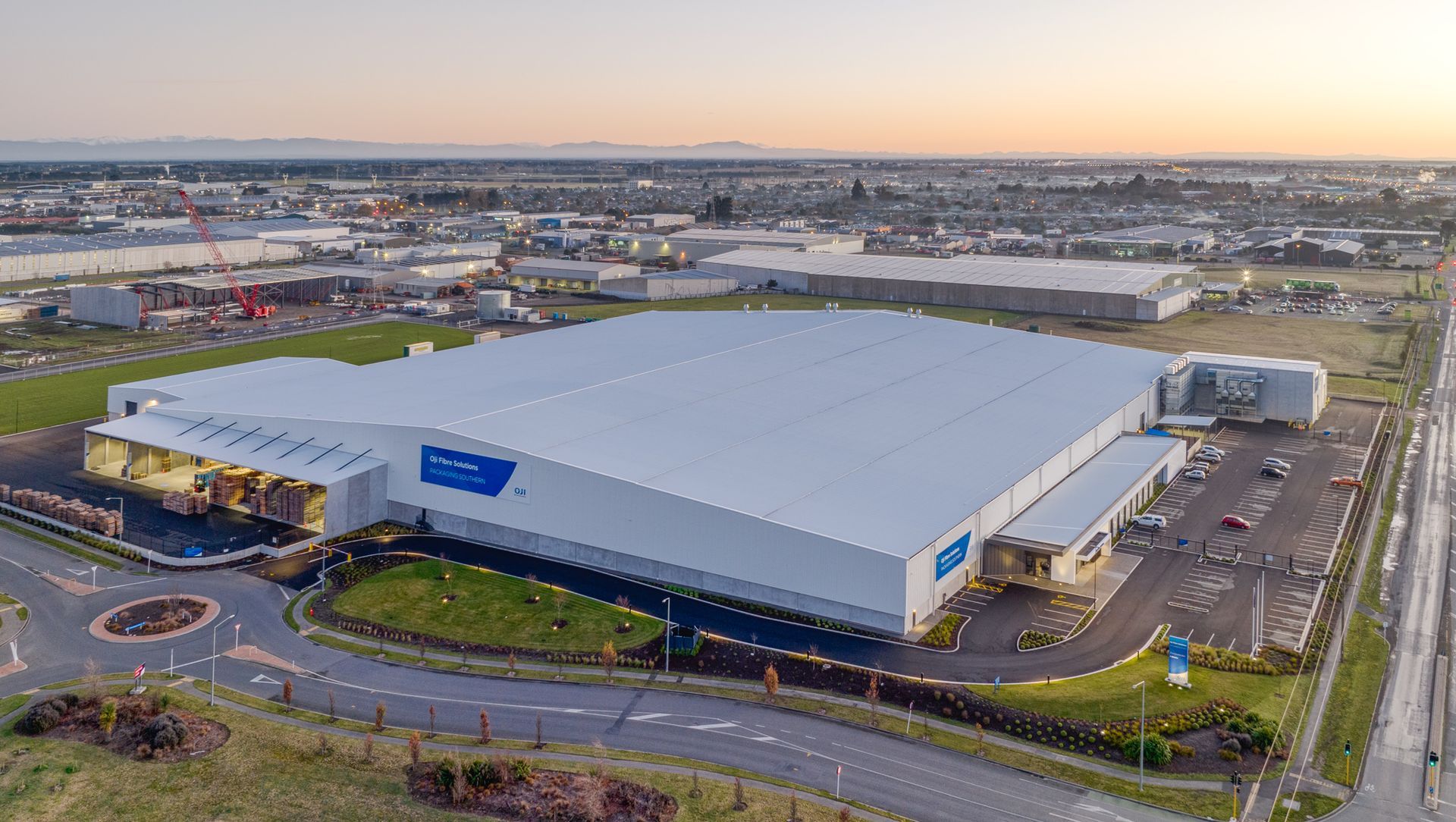 Oji Fibre Solutions, Christchurch banner