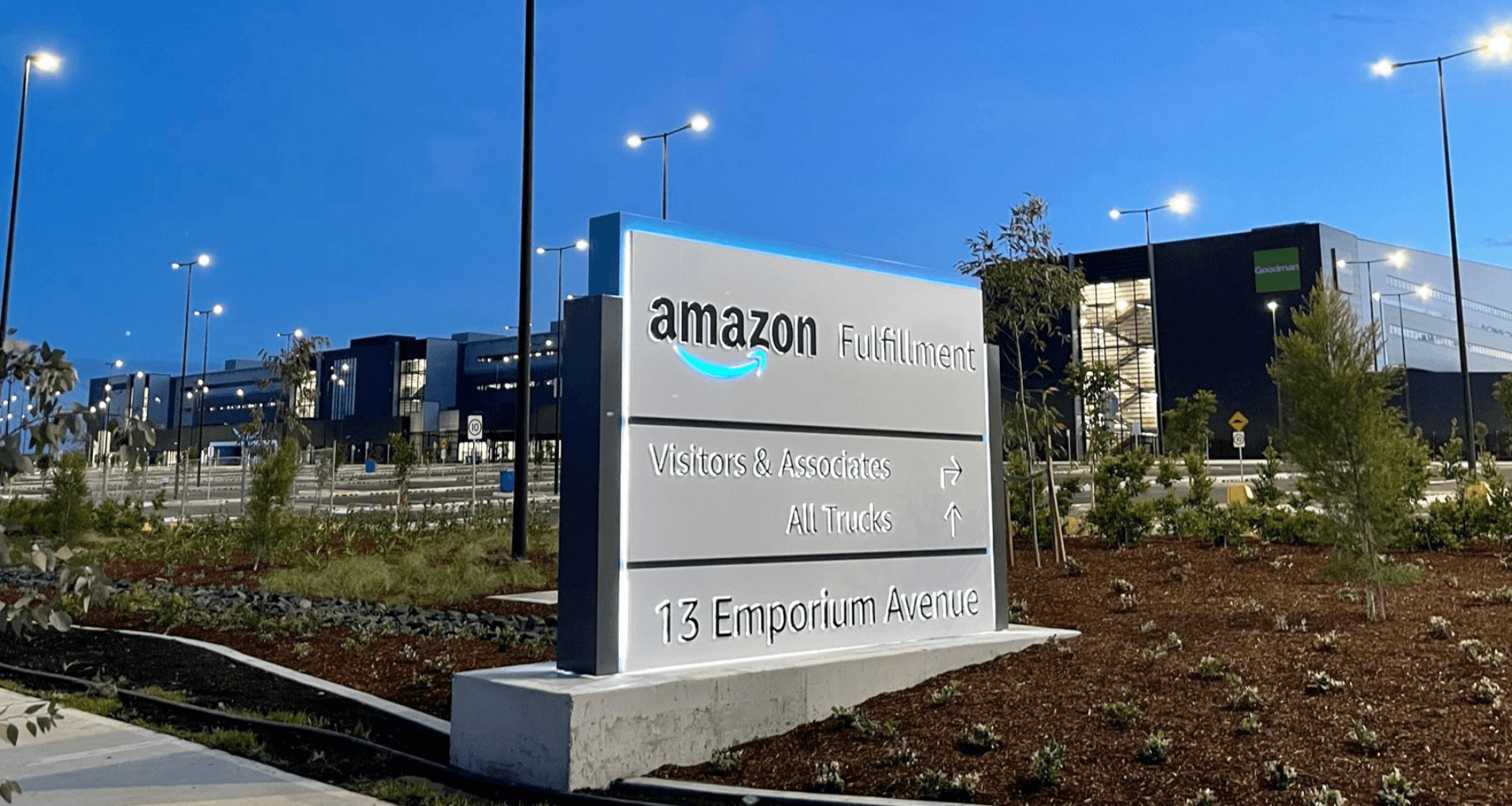 Amazon Fulfillment Centre, NSW banner