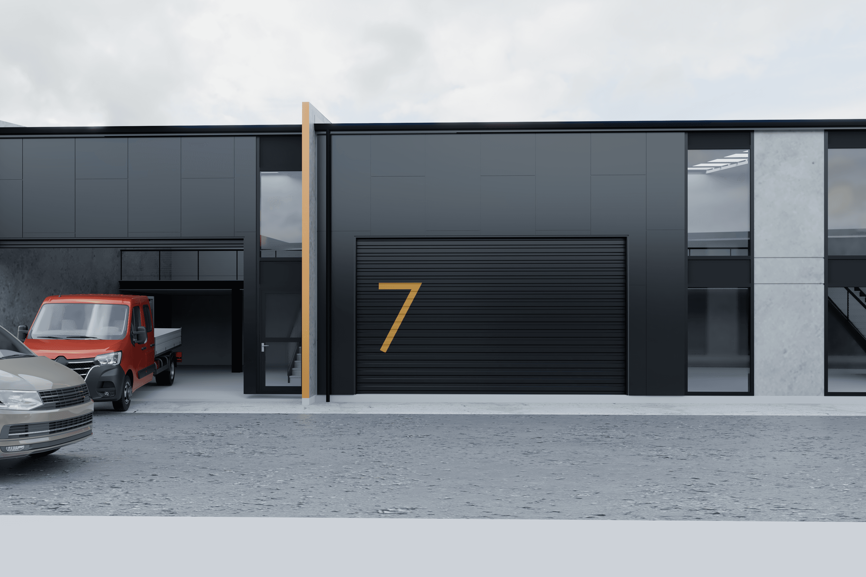 Unit and Retail Facade