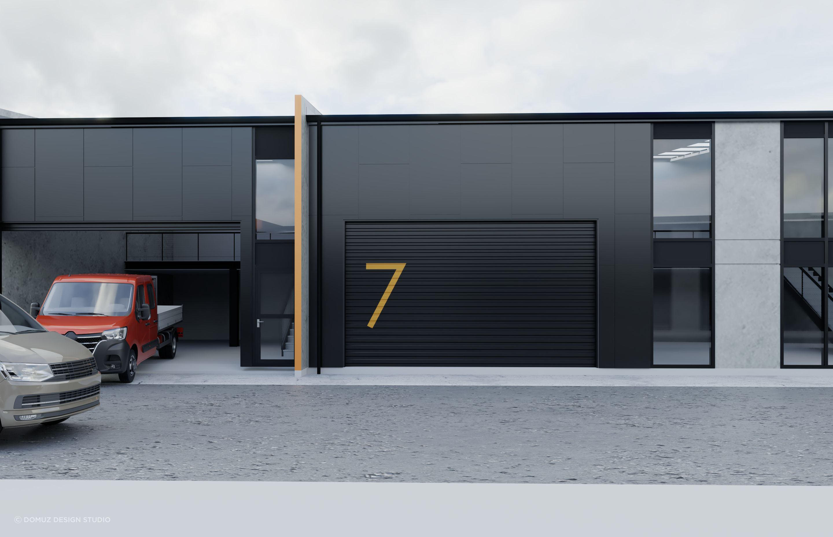 Unit and Retail Facade