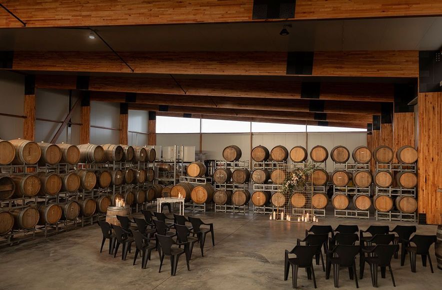 Linden Winery - Barrel Room