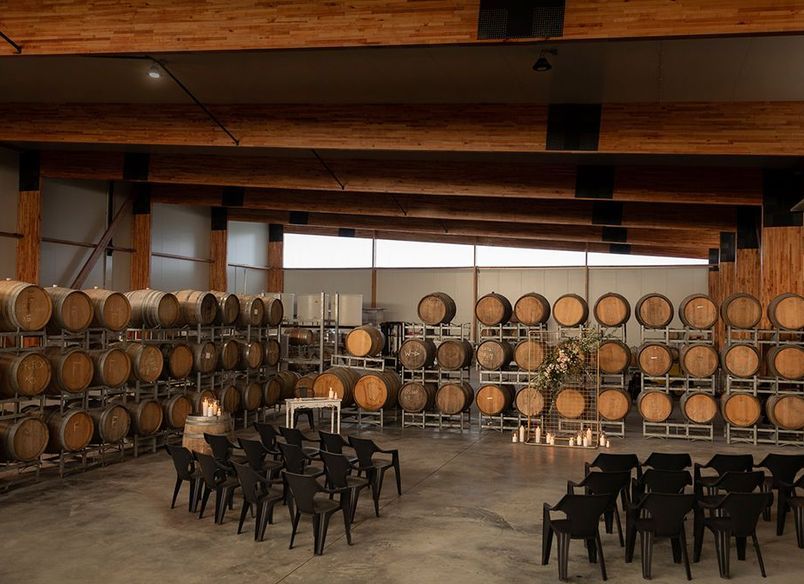 Linden Winery - Barrel Room