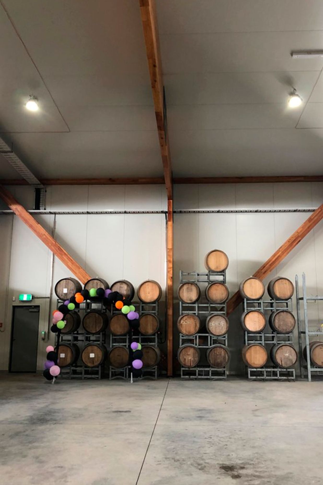 Linden Winery - Barrel Room