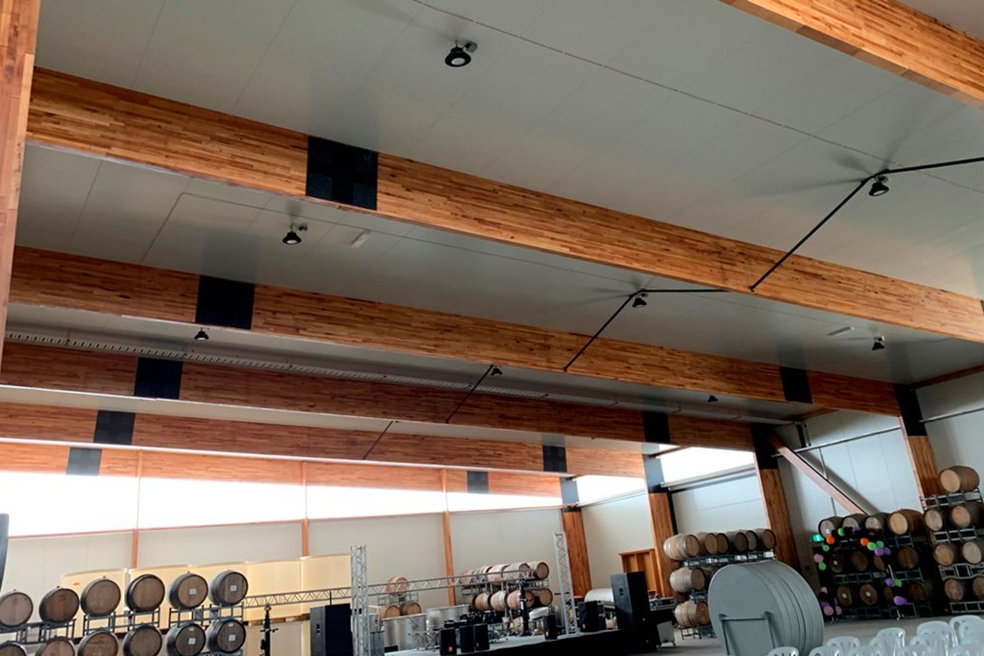 Linden Winery - Barrel Room