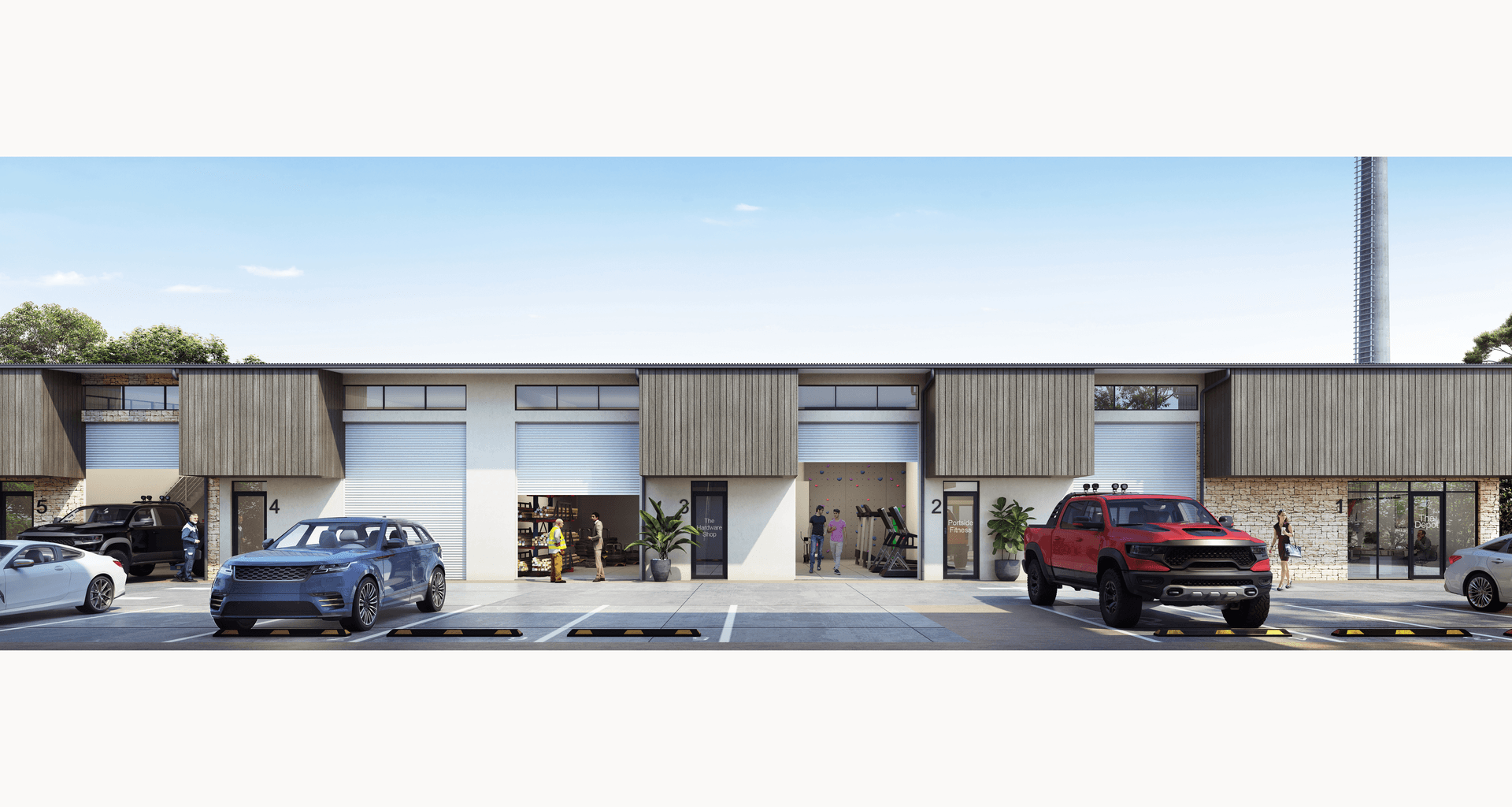 Portside Works Industrial Warehouses banner
