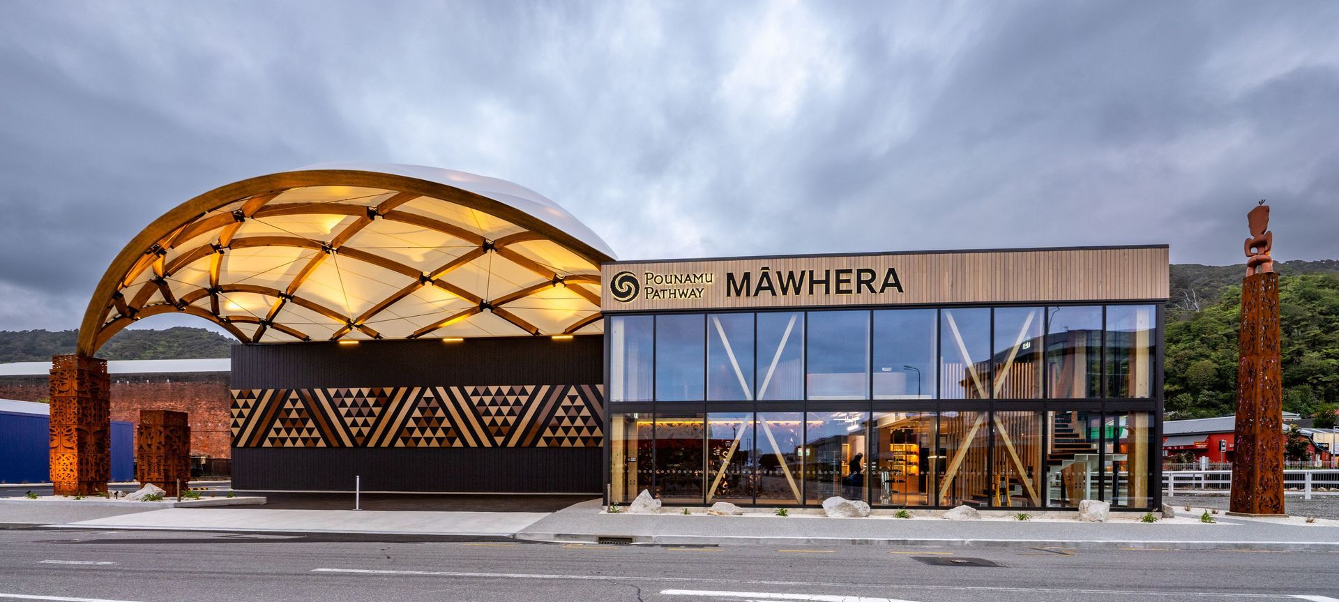 Pounamu Pathway Māwhera banner