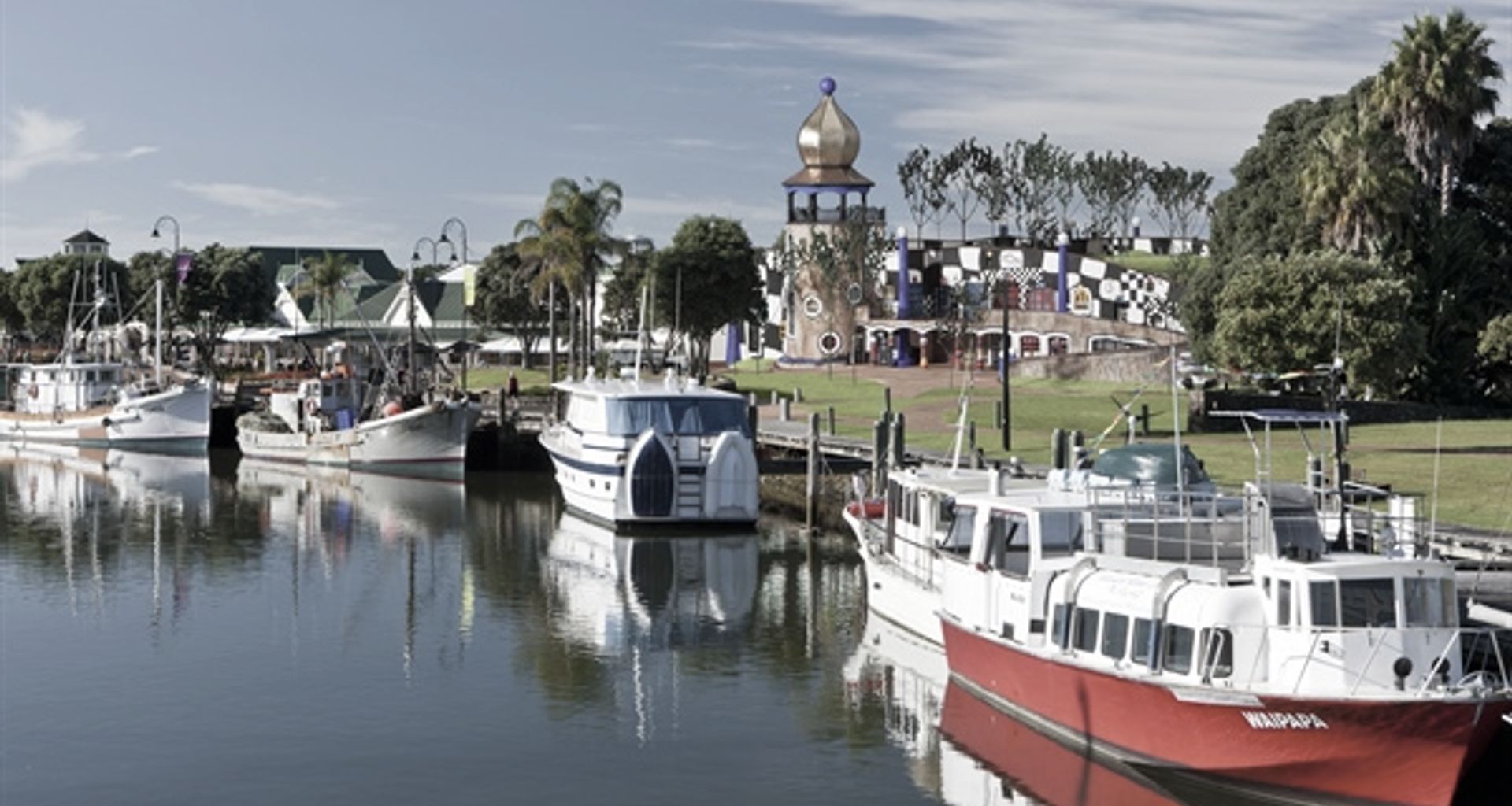 Hundertwasser Art Centre, Town Basin, Whangarei banner