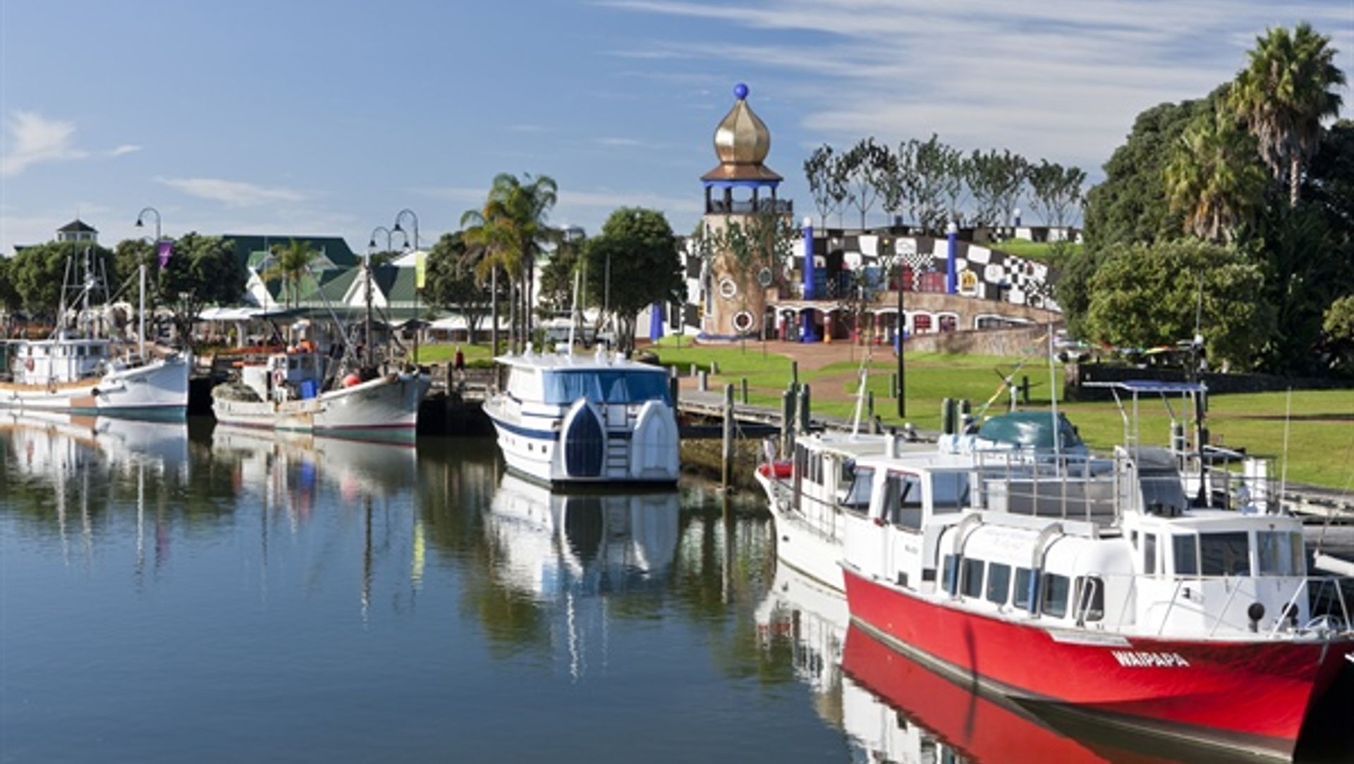 Hundertwasser Art Centre, Town Basin, Whangarei banner