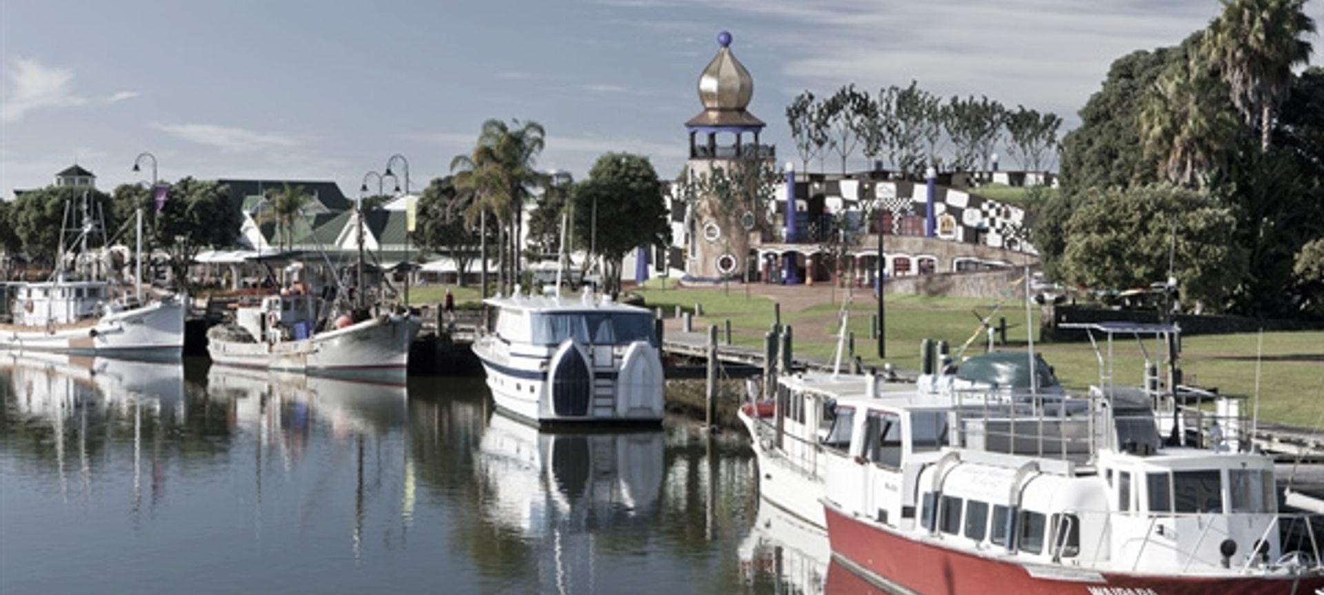 Hundertwasser Art Centre, Town Basin, Whangarei banner