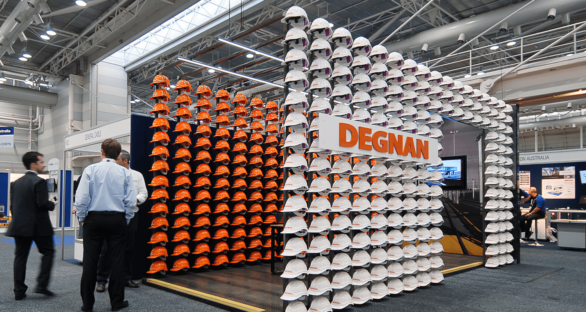 Degnan Trade Exhibit Event Design banner