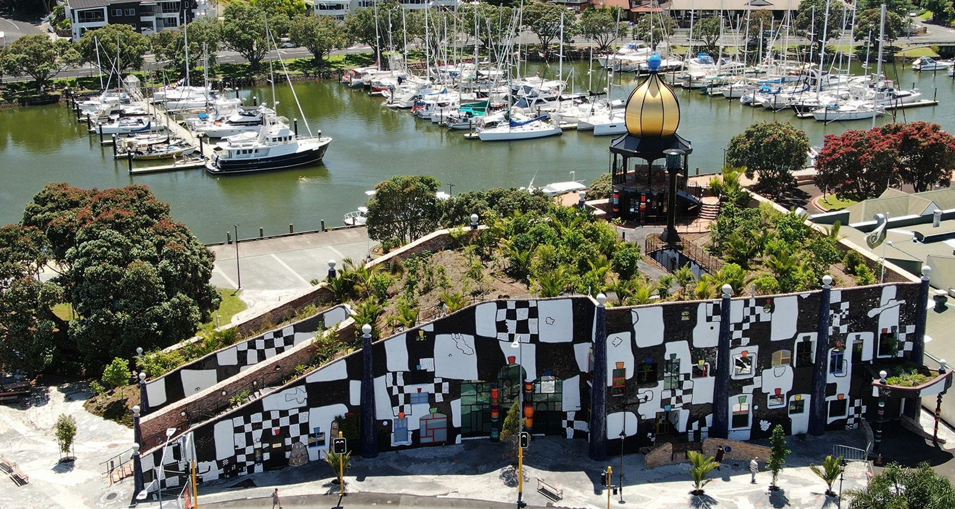 Hundertwasser Art Centre  Whangarei banner