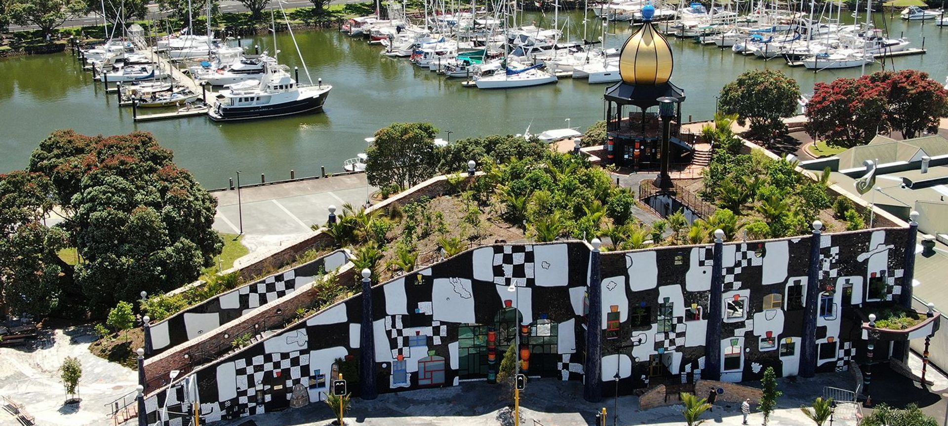 Hundertwasser Art Centre  Whangarei banner