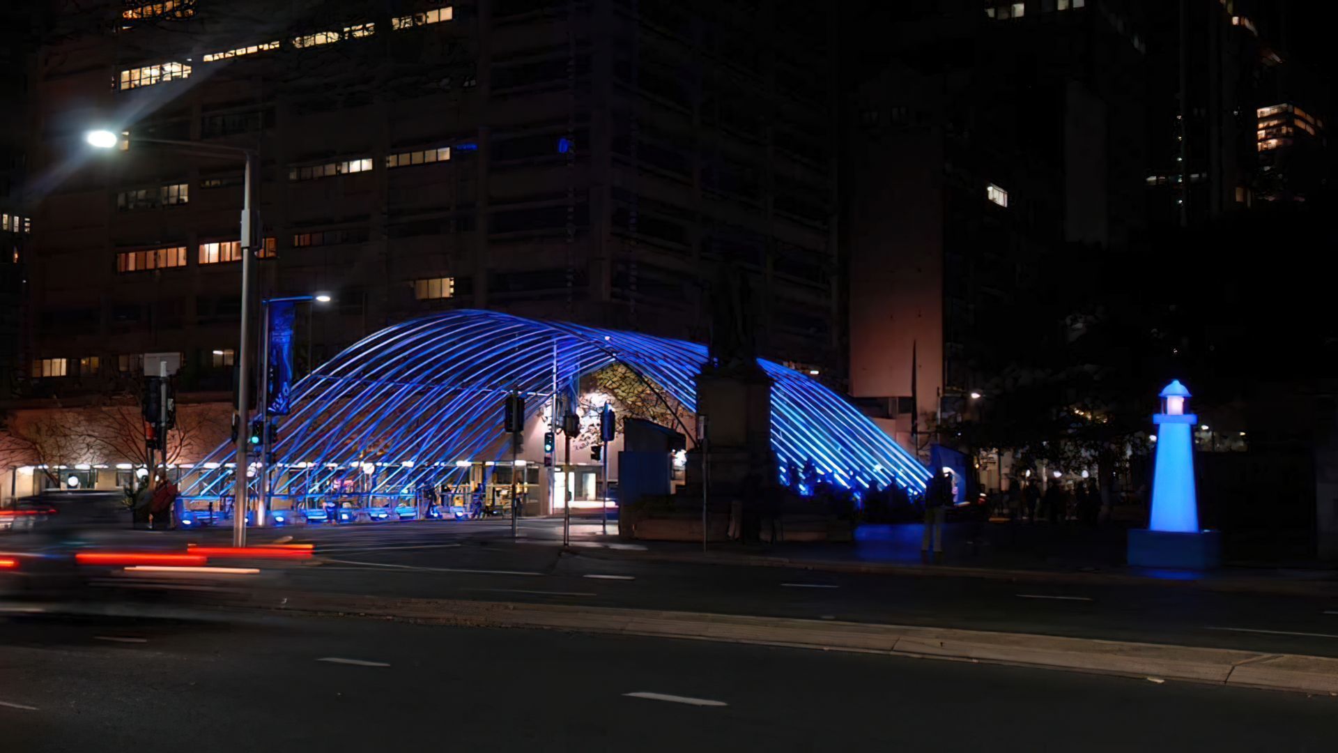 Macquarie Arch & Lighthouses by Vivid Sydney banner