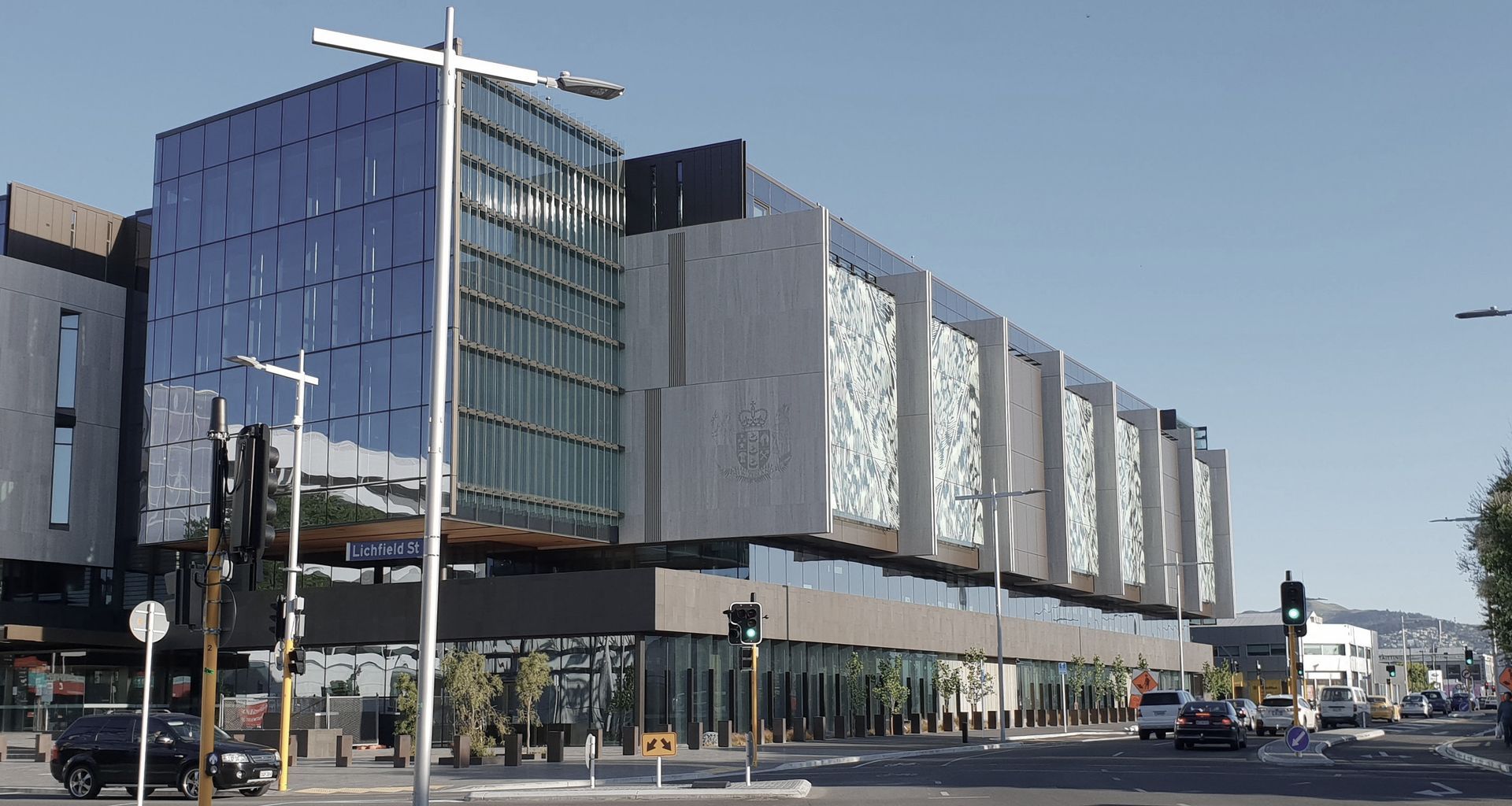 Christchurch Justice and Emergency Services Precinct banner