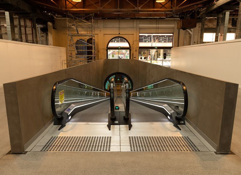 ATP Travellator Structure, Eveleigh