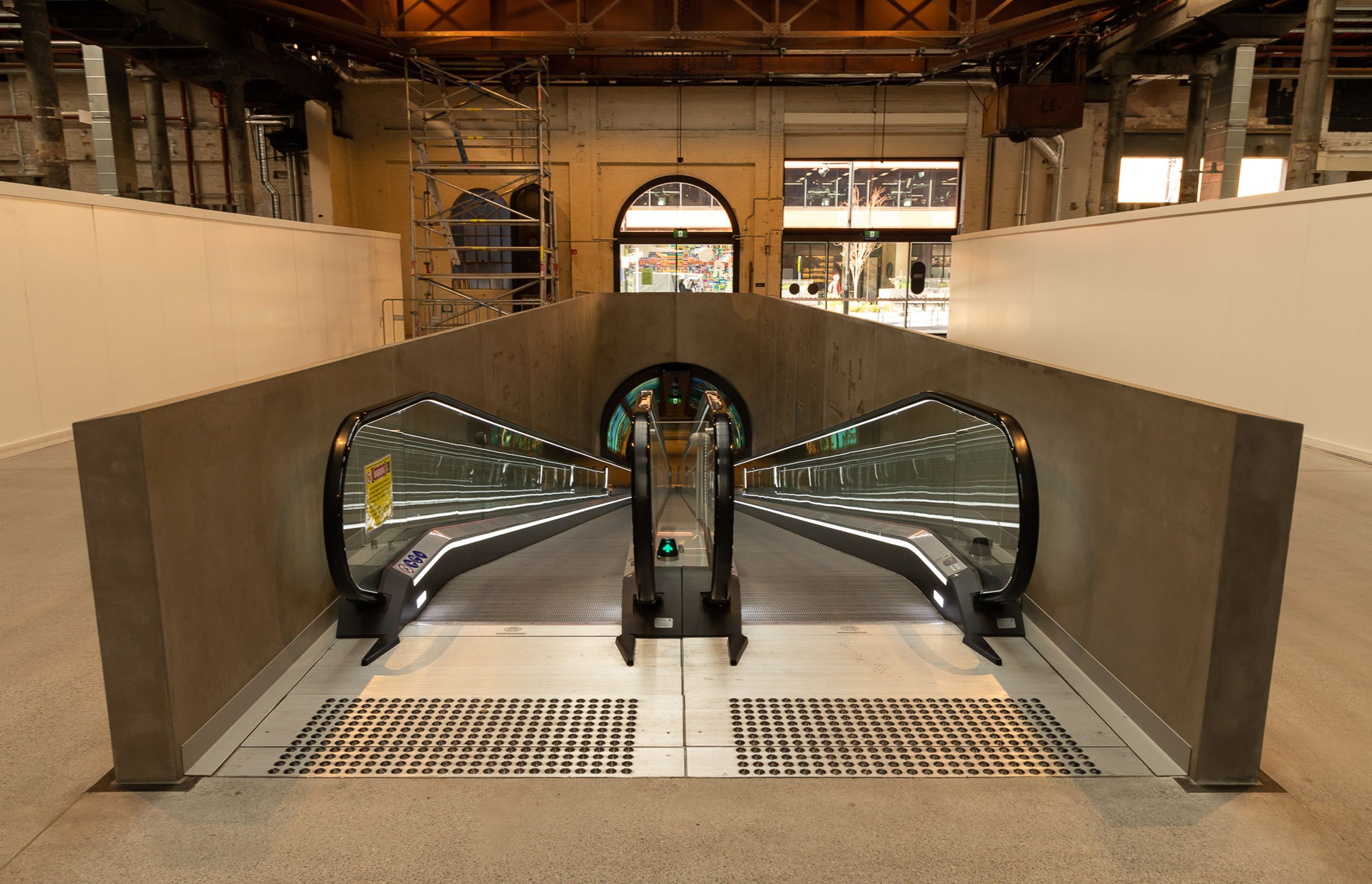 ATP Travellator Structure, Eveleigh