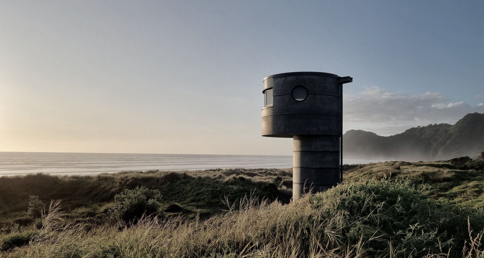 Piha Lifeguard Tower banner
