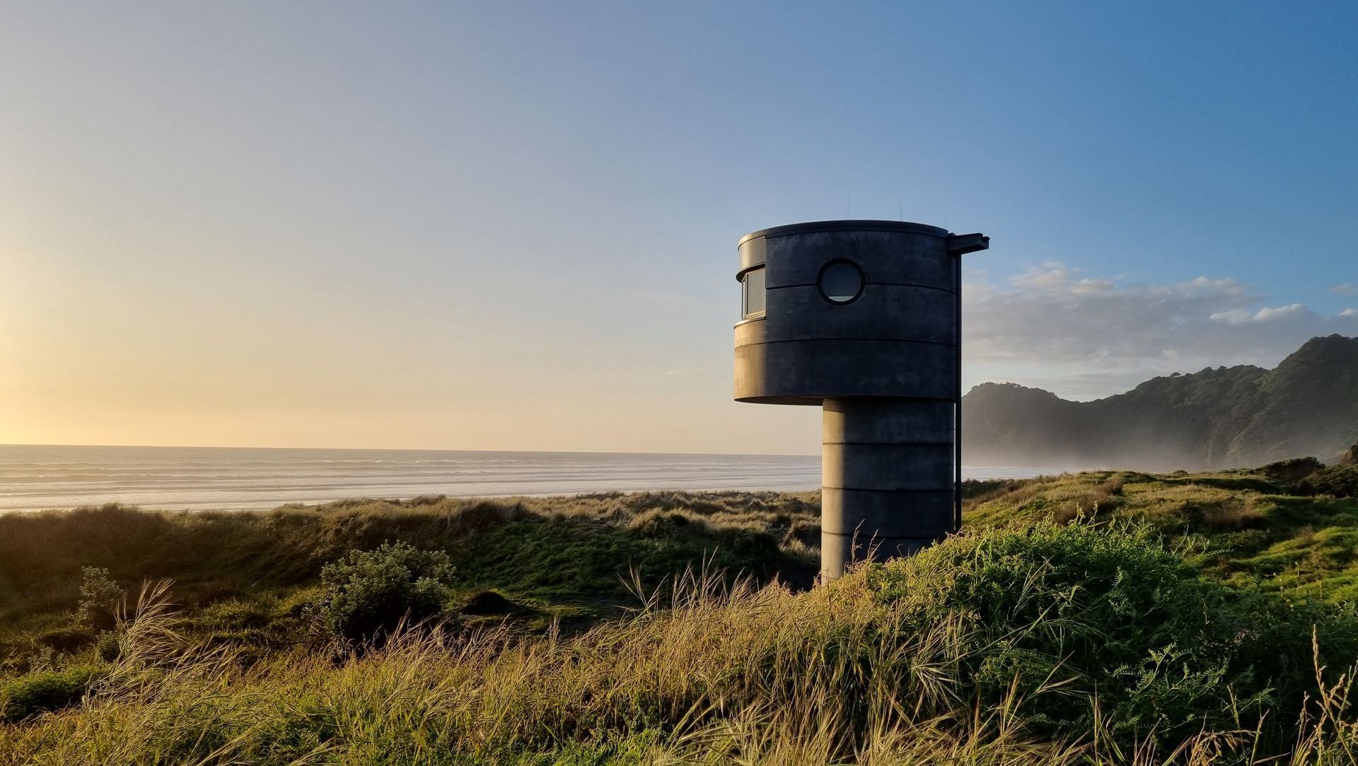 Piha Lifeguard Tower banner