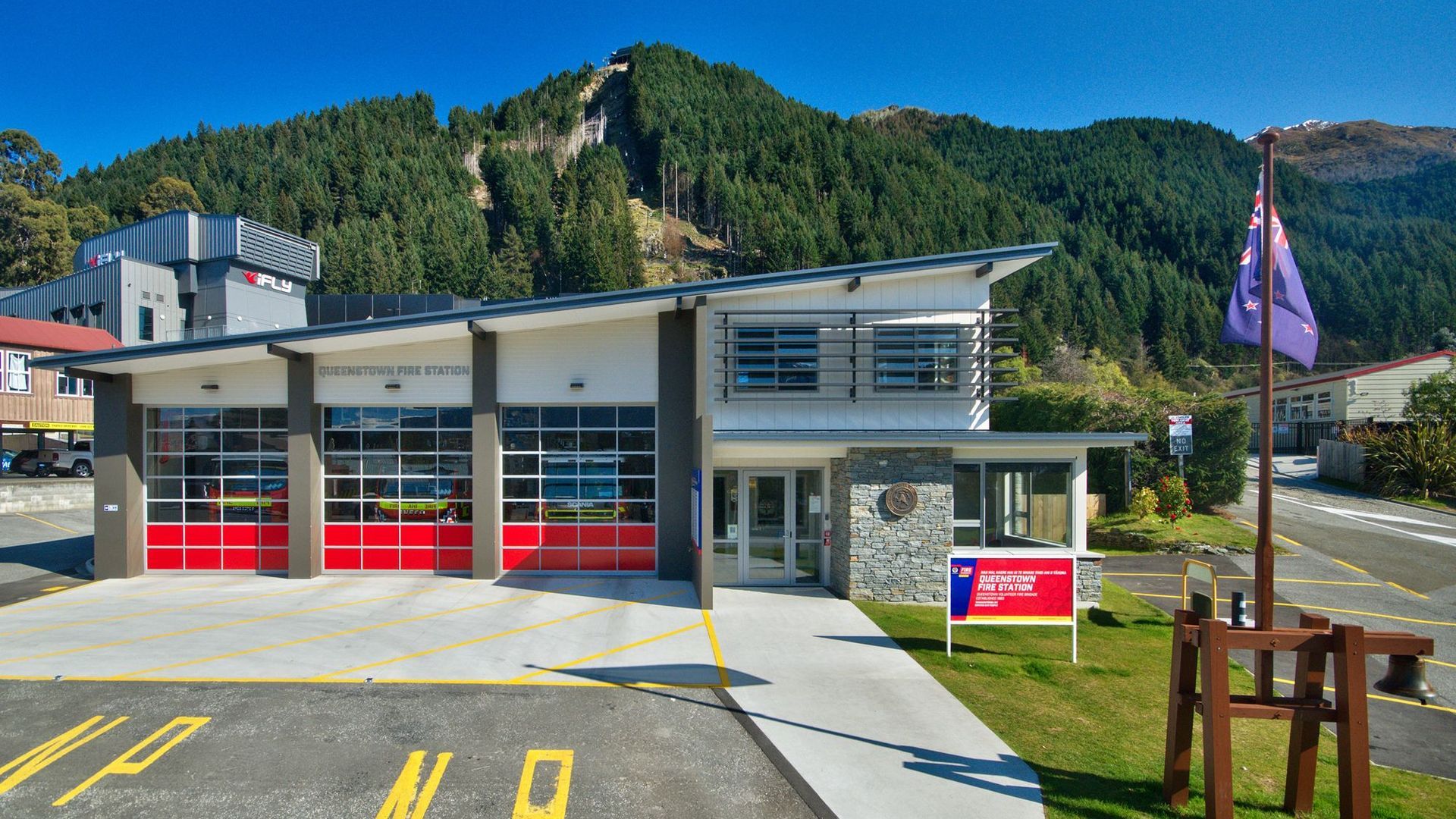 Queenstown Firestation banner