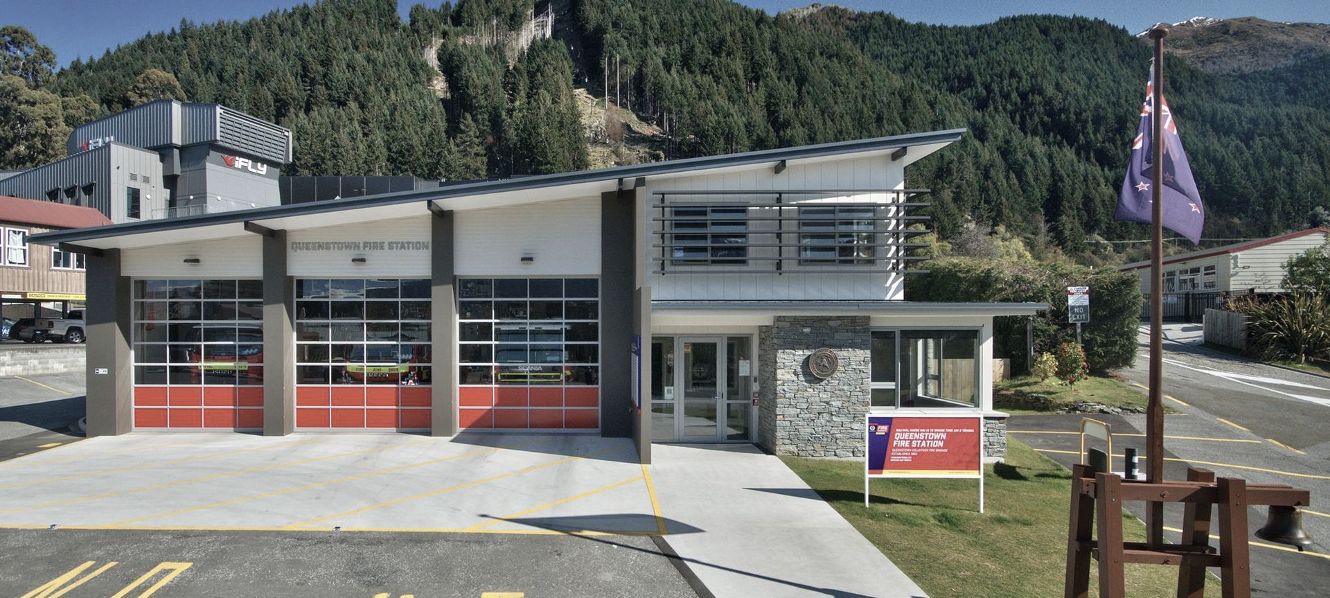 Queenstown Firestation banner
