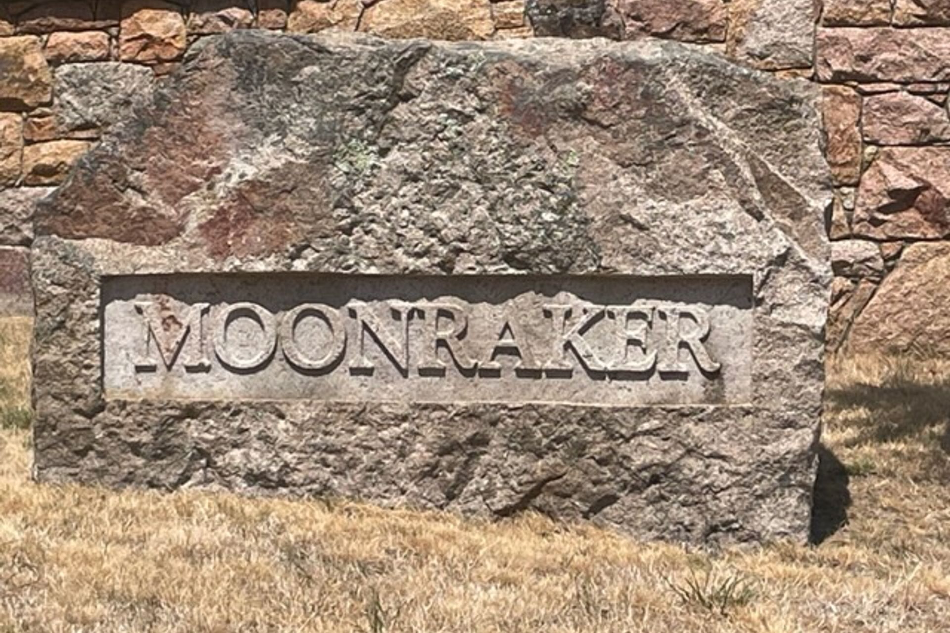 Raised Lettering in granite by Paul Gautron