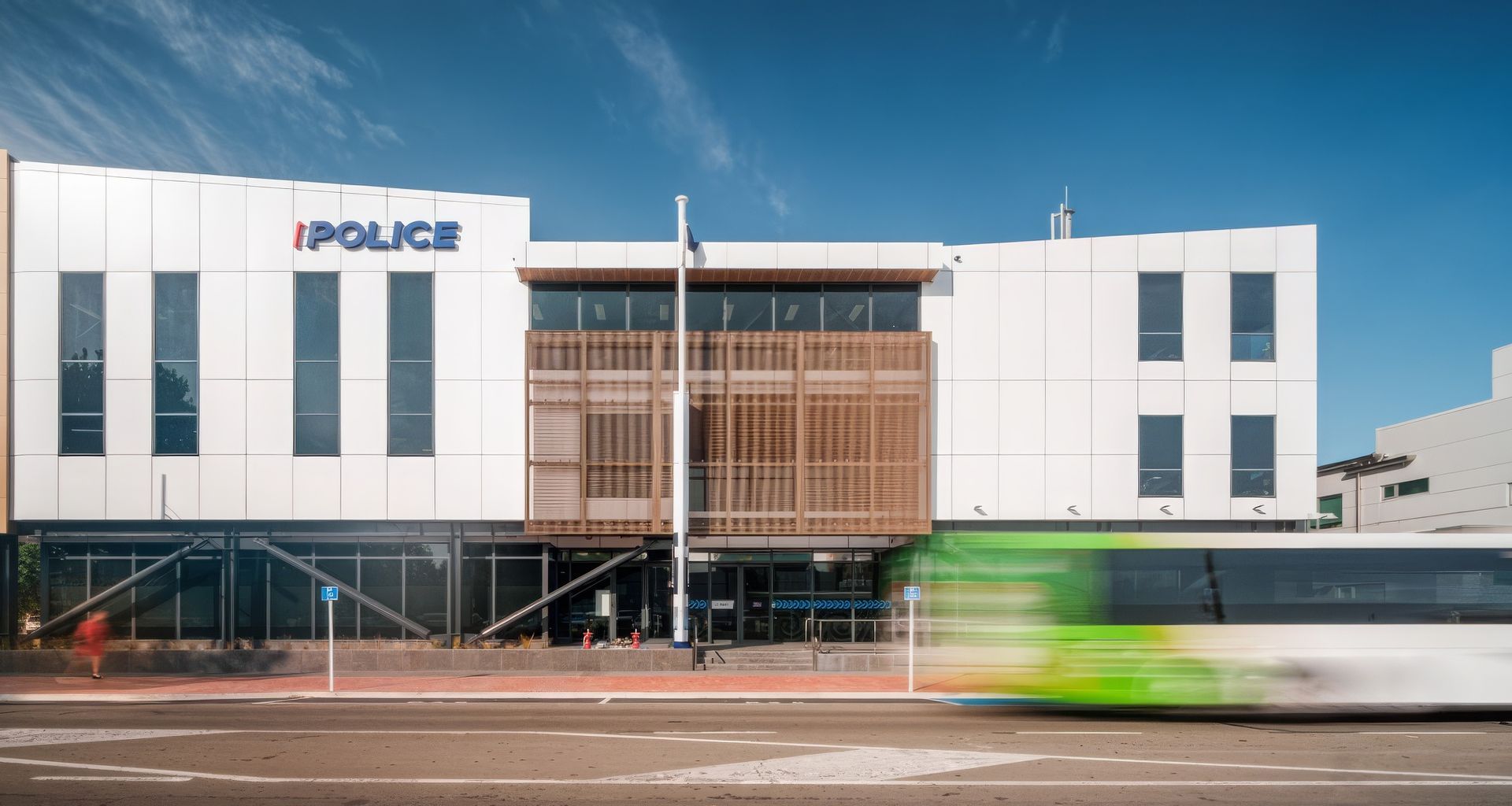 Hastings Police Station banner