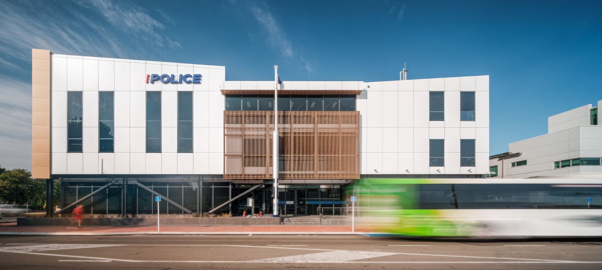 Hastings Police Station banner