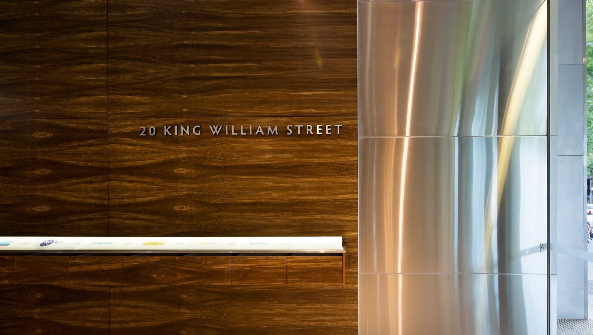 Lobby in King William Street banner