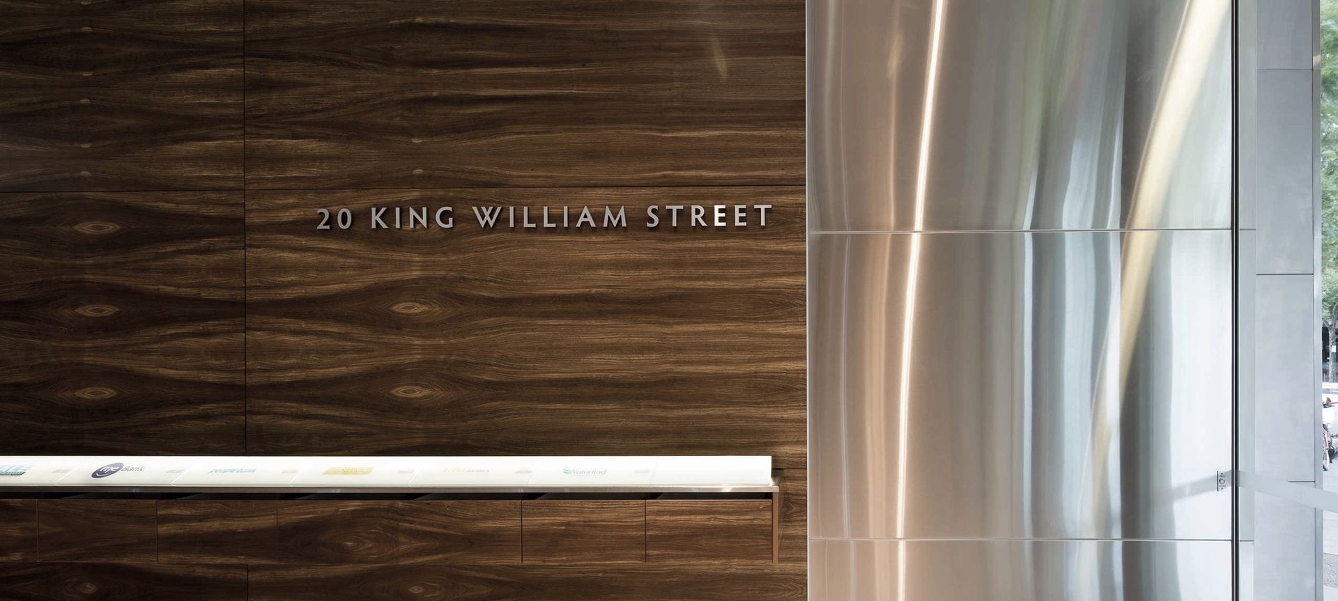 Lobby in King William Street banner
