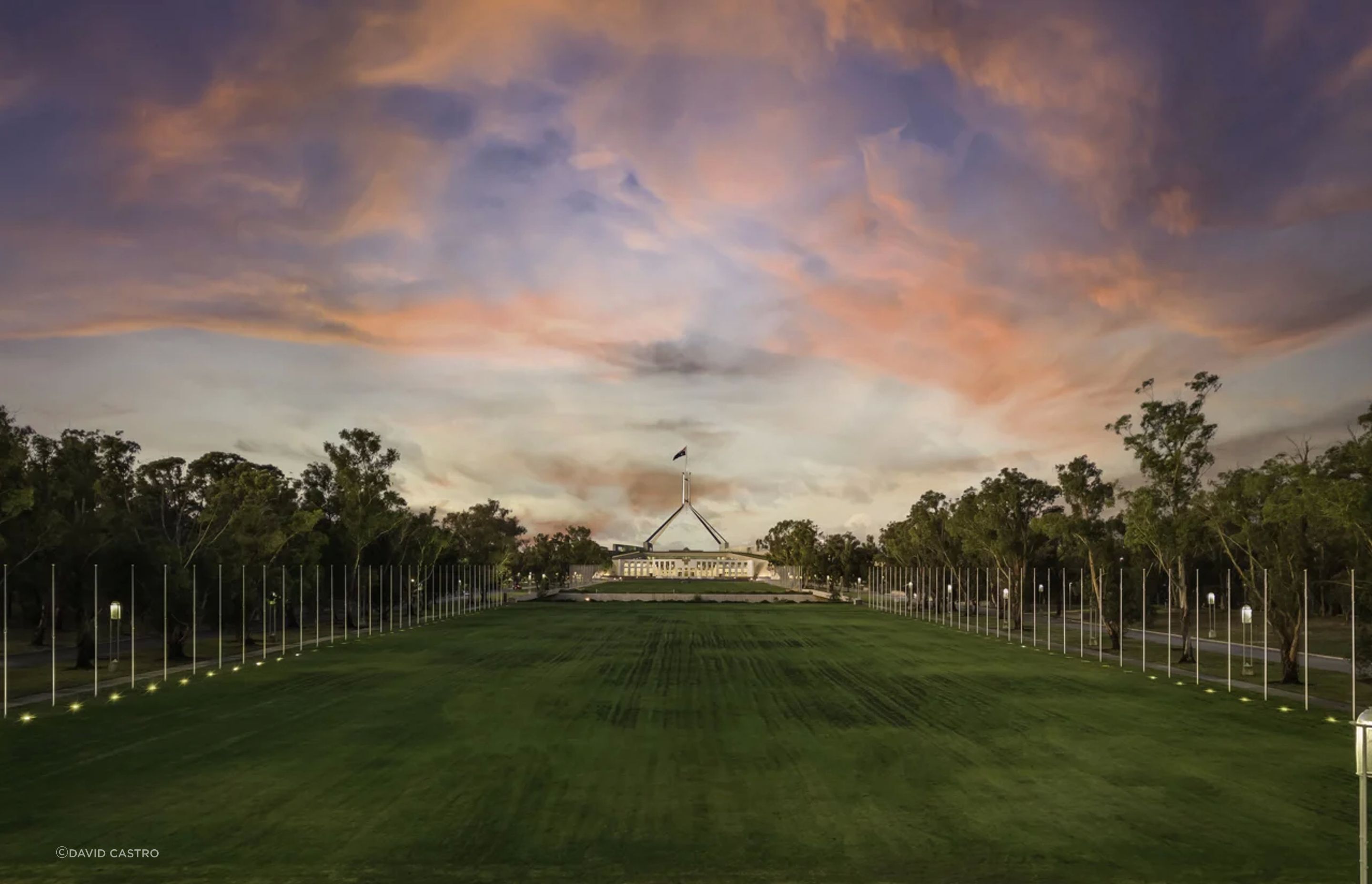 ACT Parliament House Flag Poles