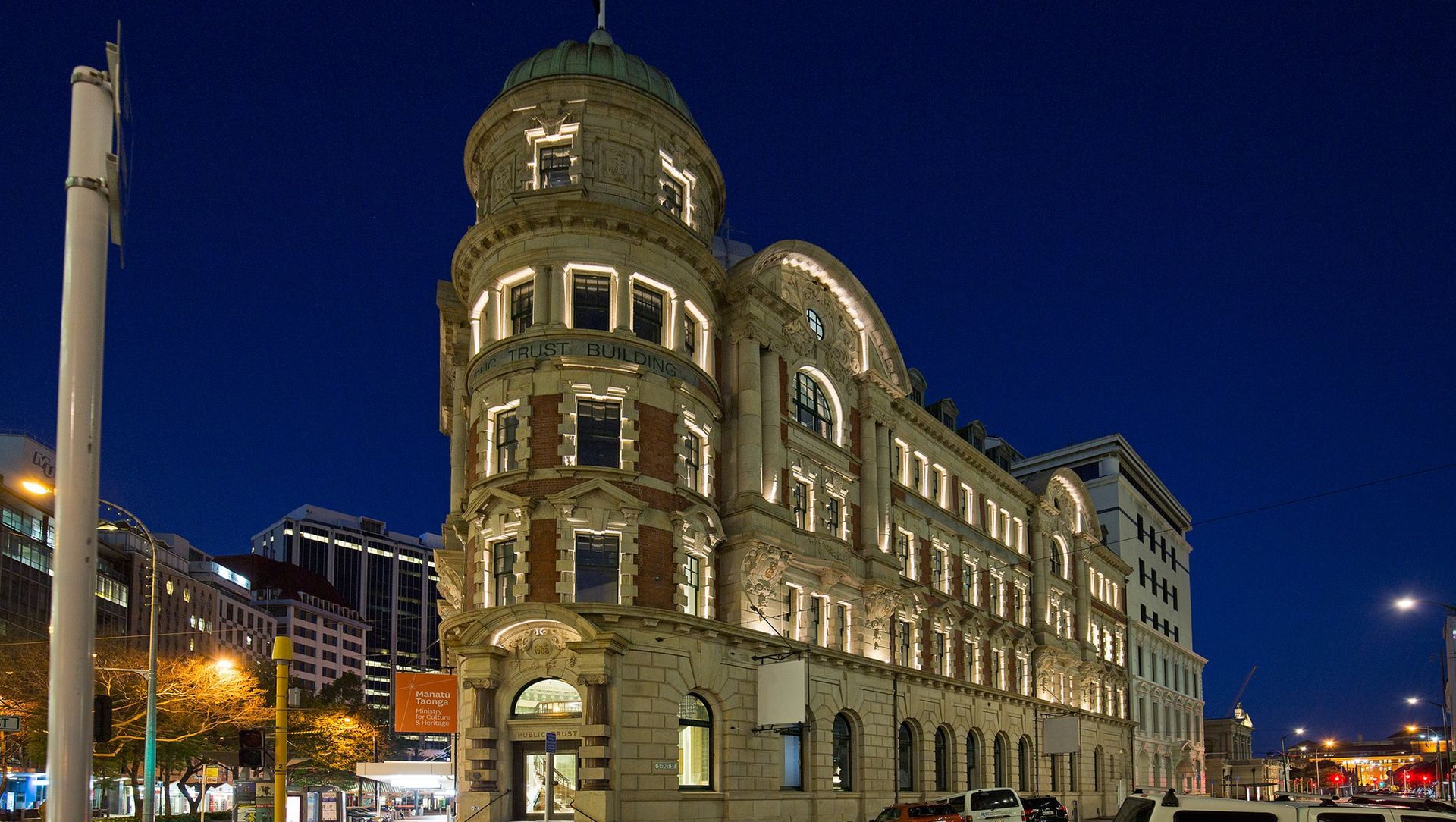 Old Public Trust Office Building, Wellington banner