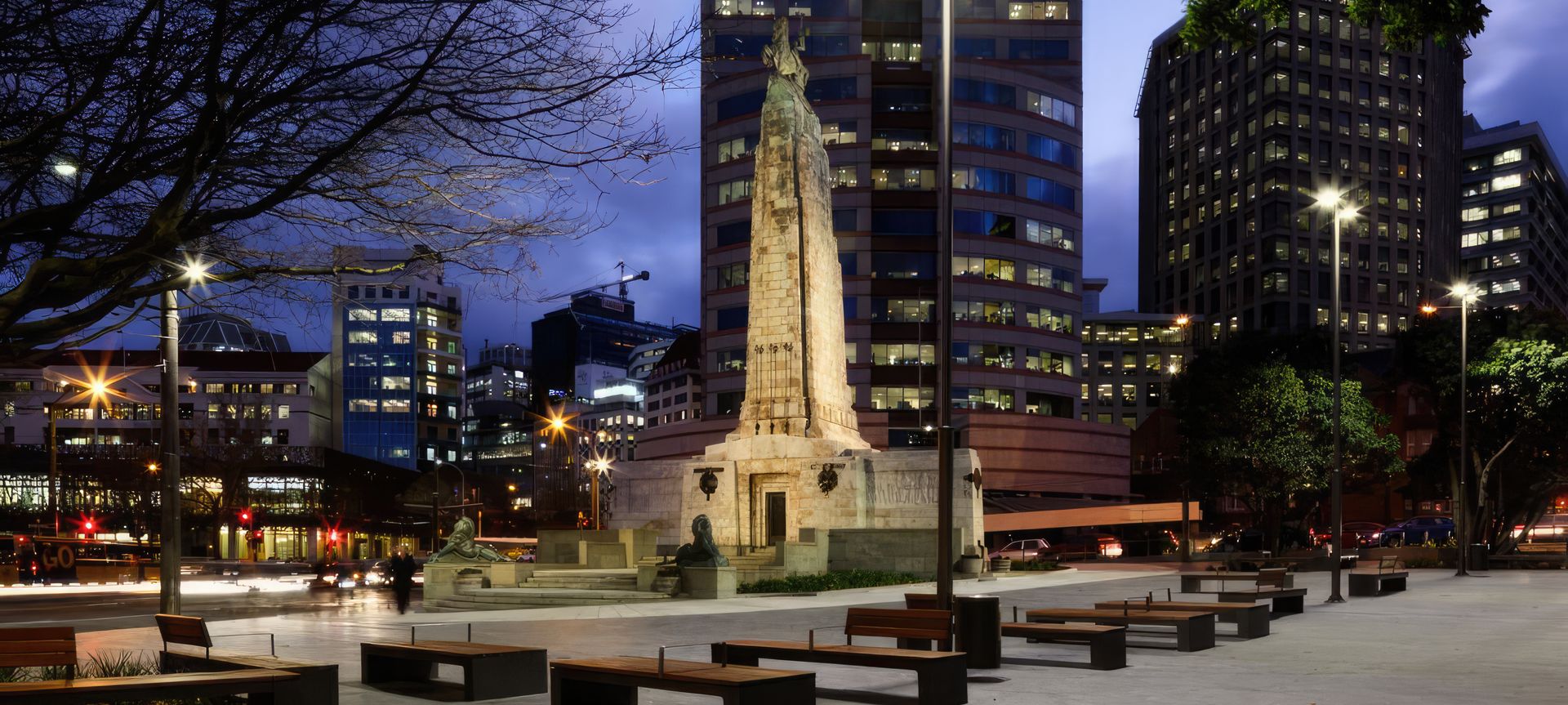Cenotaph Precinct banner