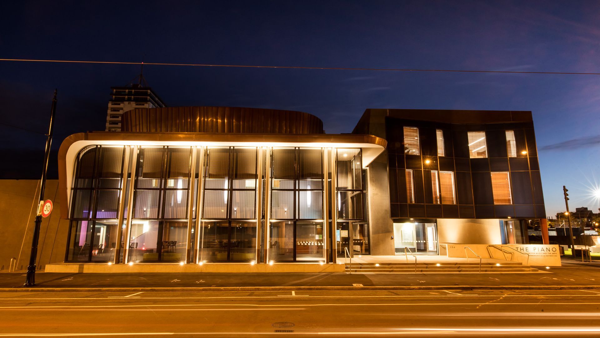 The Piano Centre for Music and the Arts, Performing Arts Precinct, Christchurch CBD banner