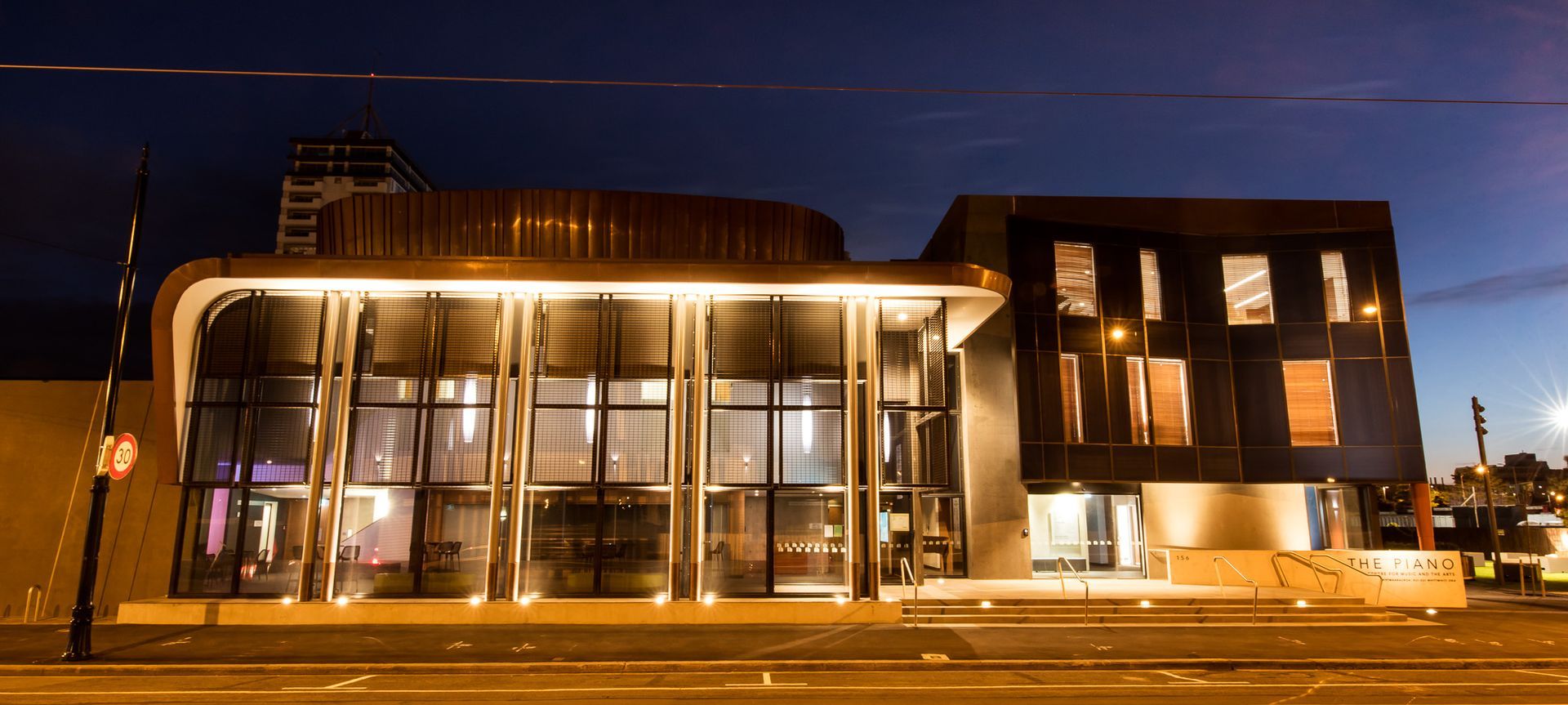 The Piano Centre for Music and the Arts, Performing Arts Precinct, Christchurch CBD banner
