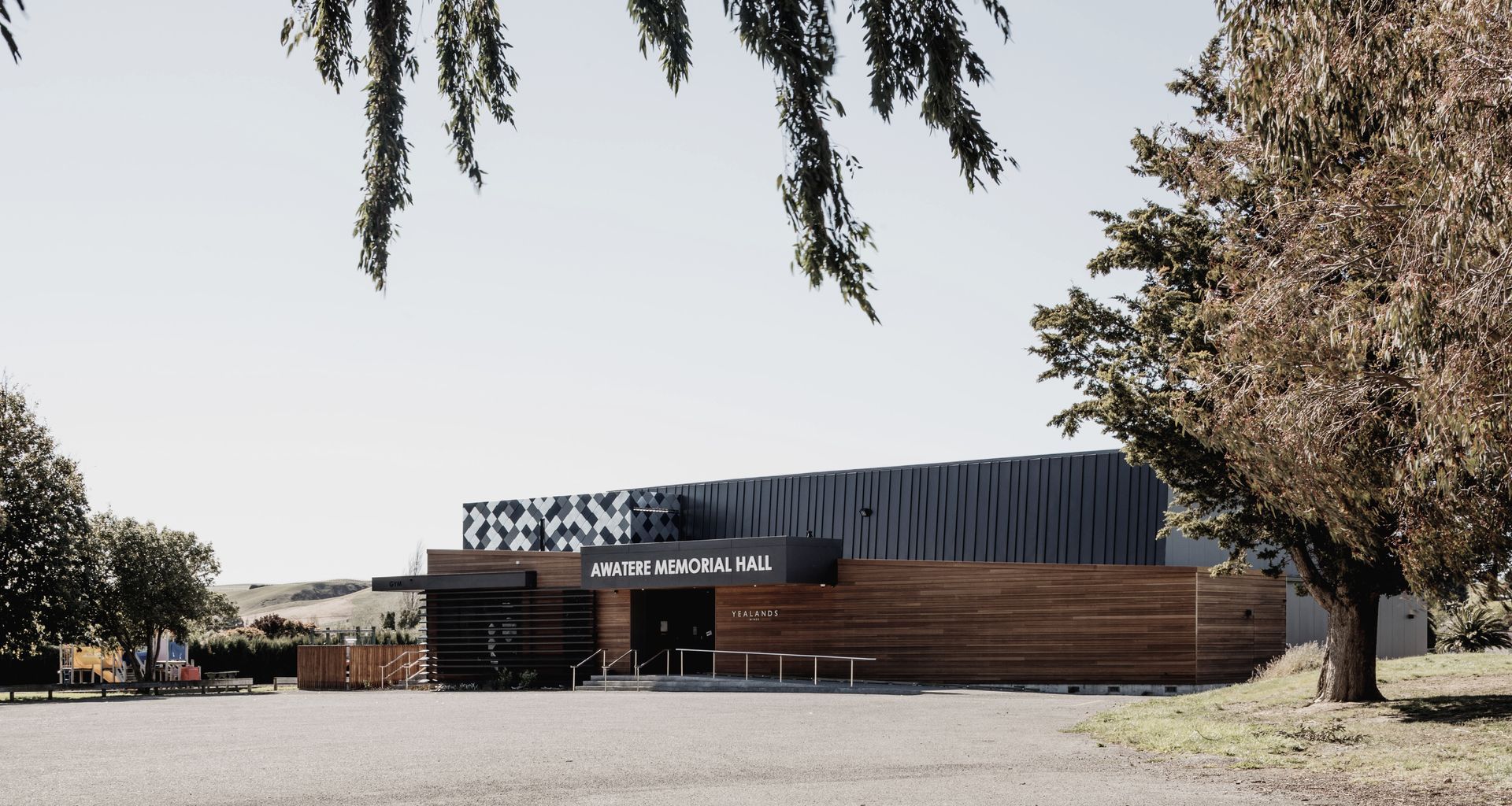 Awatere Memorial Hall banner
