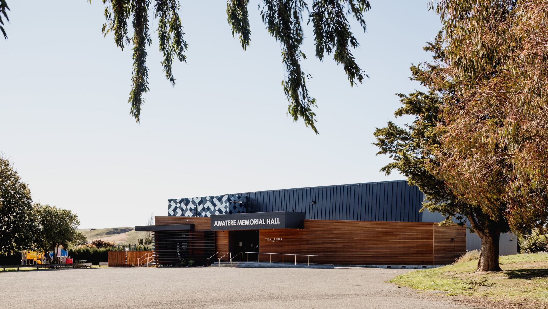 Awatere Memorial Hall banner