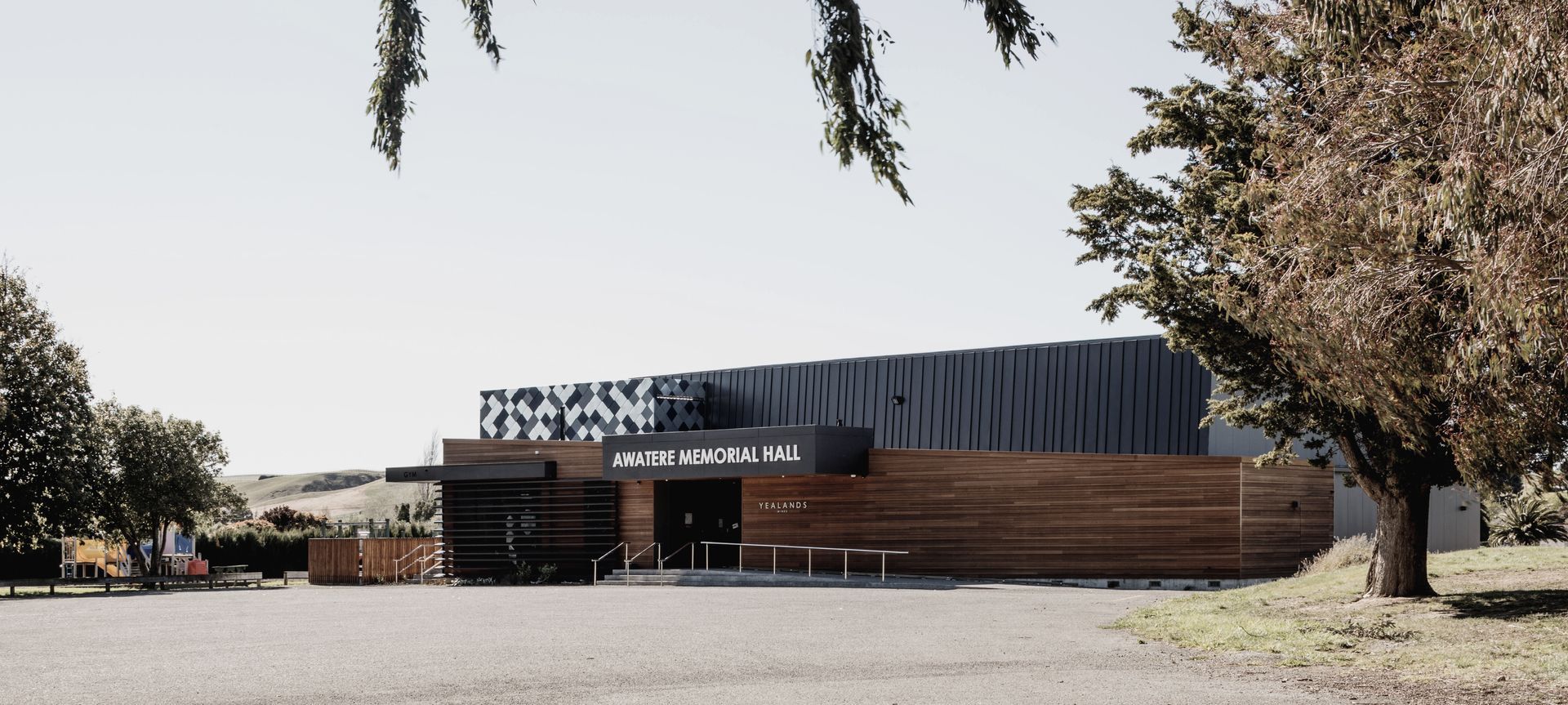 Awatere Memorial Hall banner