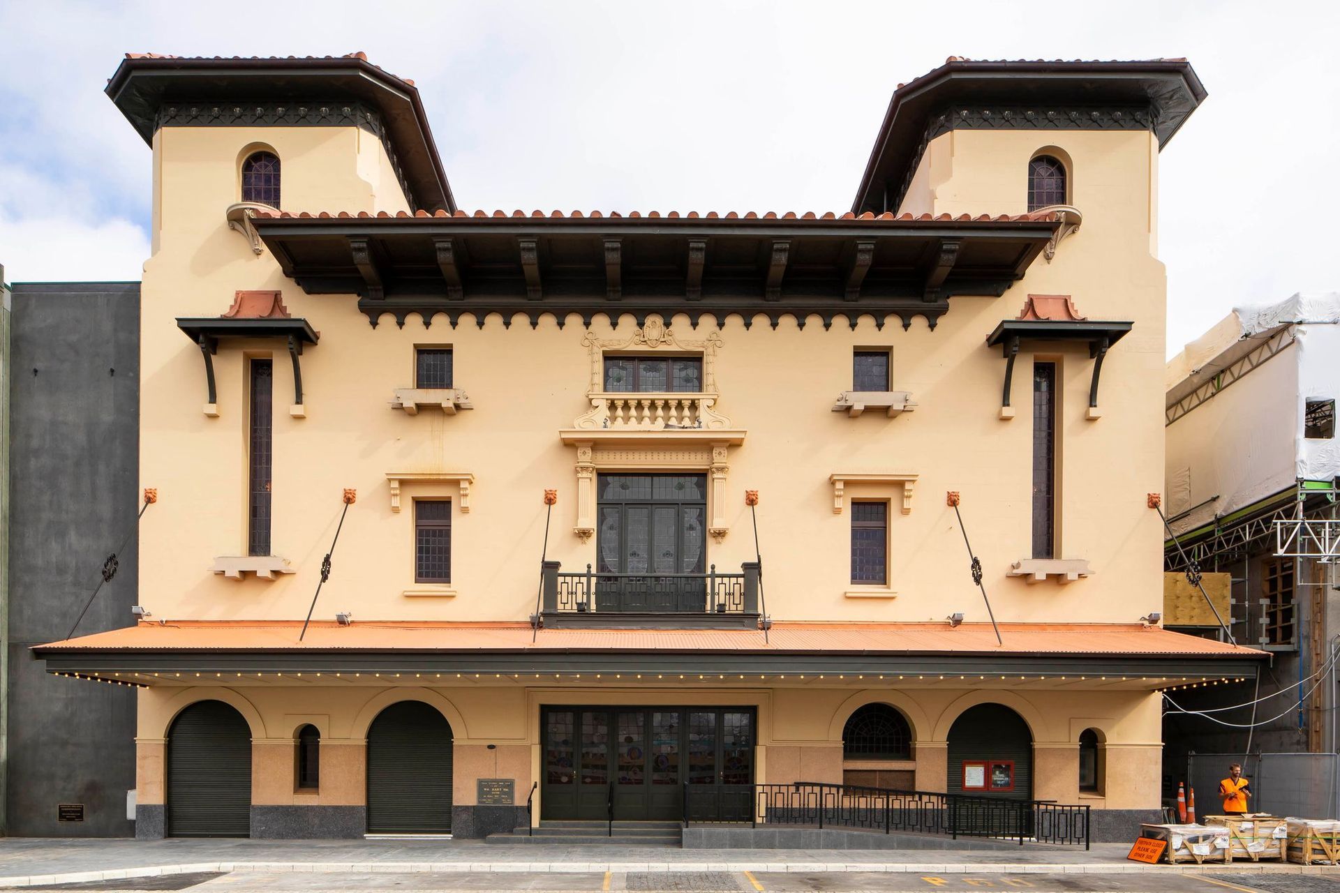 Designed by Henry Eli White in the Spanish Mission style and originally opened in 1915 as the Hastings Municipal Theatre, the Hawke’s Bay Opera House—recently rebranded to Toitoi: Hawke’s Bay Arts &amp; Events Centre—has a reputation for being one of the