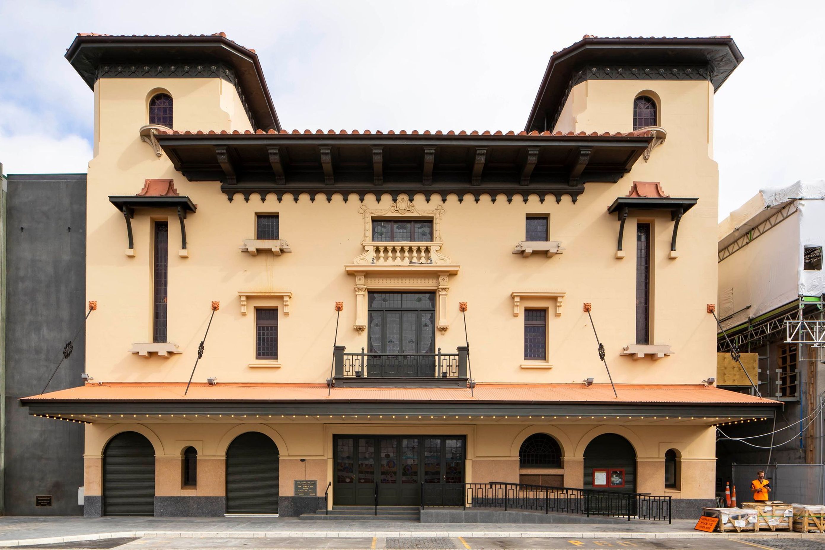 Designed by Henry Eli White in the Spanish Mission style and originally opened in 1915 as the Hastings Municipal Theatre, the Hawke’s Bay Opera House—recently rebranded to Toitoi: Hawke’s Bay Arts &amp; Events Centre—has a reputation for being one of the