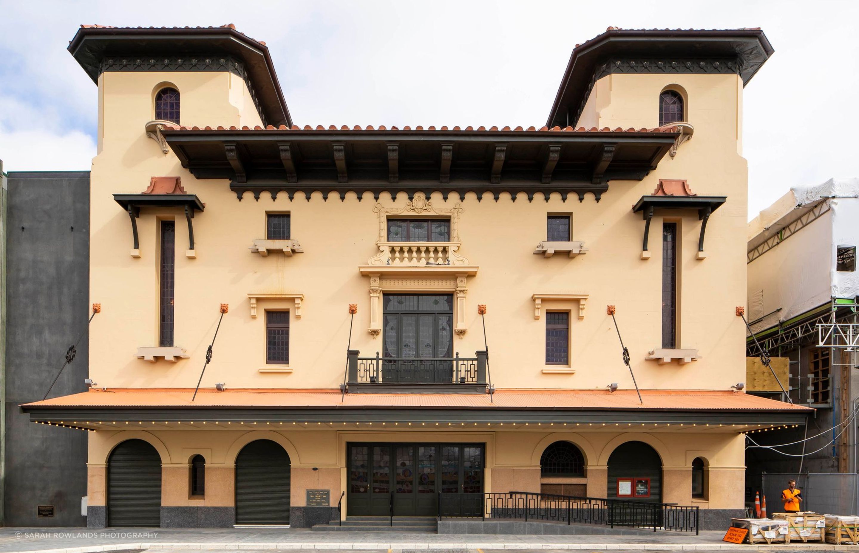 Designed by Henry Eli White in the Spanish Mission style and originally opened in 1915 as the Hastings Municipal Theatre, the Hawke’s Bay Opera House—recently rebranded to Toitoi: Hawke’s Bay Arts &amp; Events Centre—has a reputation for being one of the