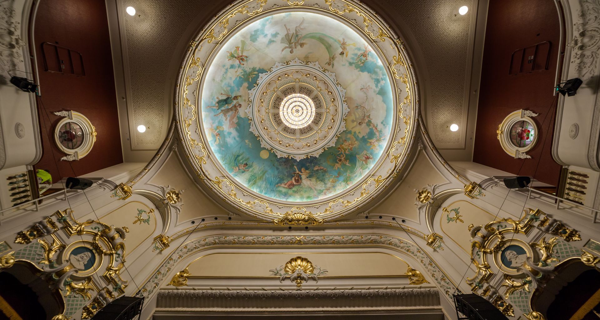 Isaac Theatre Royal Building banner
