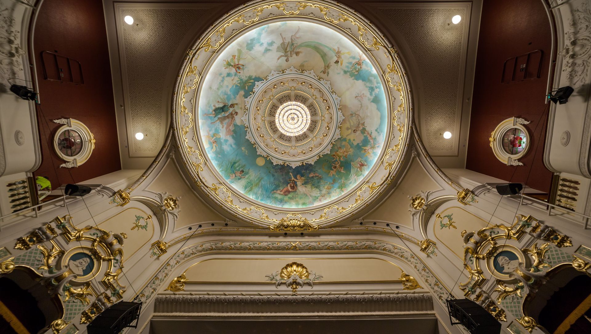 Isaac Theatre Royal Building banner
