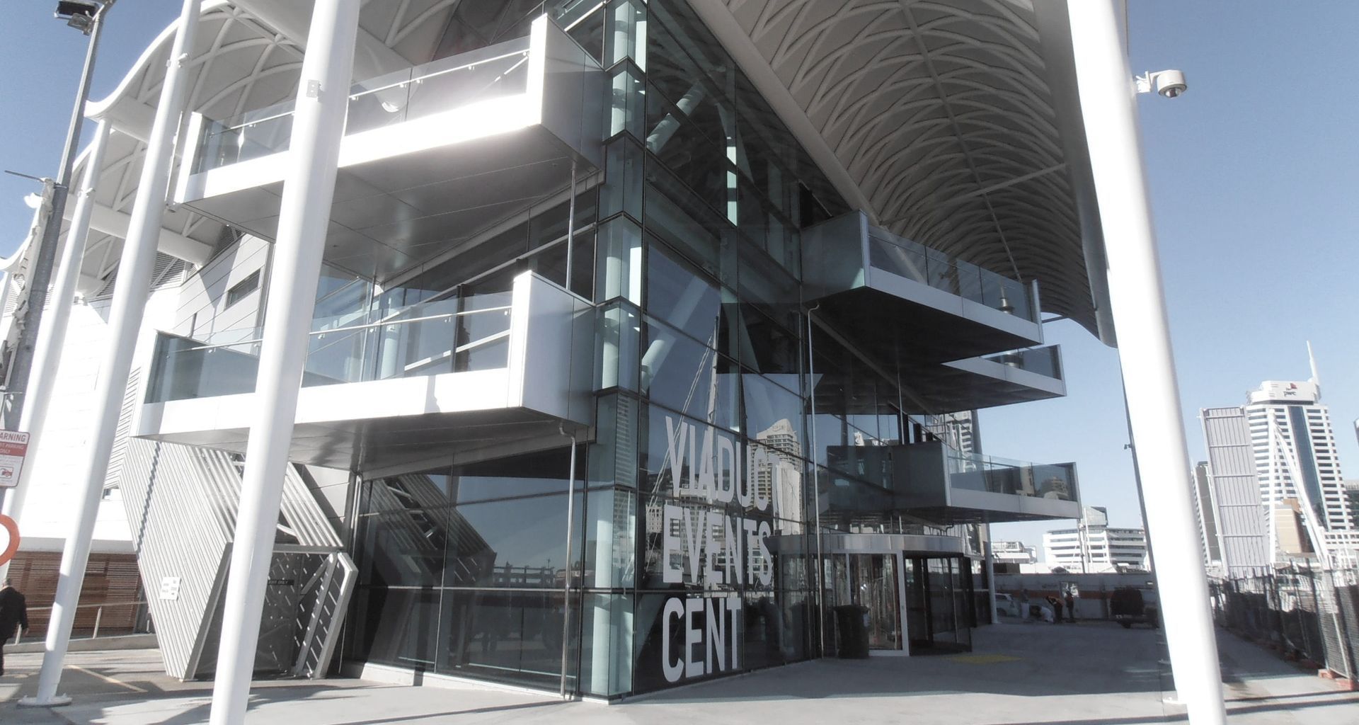 Viaduct Events Centre banner