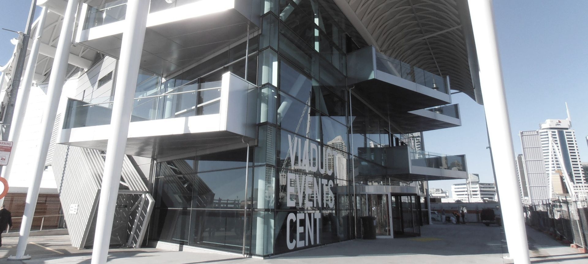 Viaduct Events Centre banner