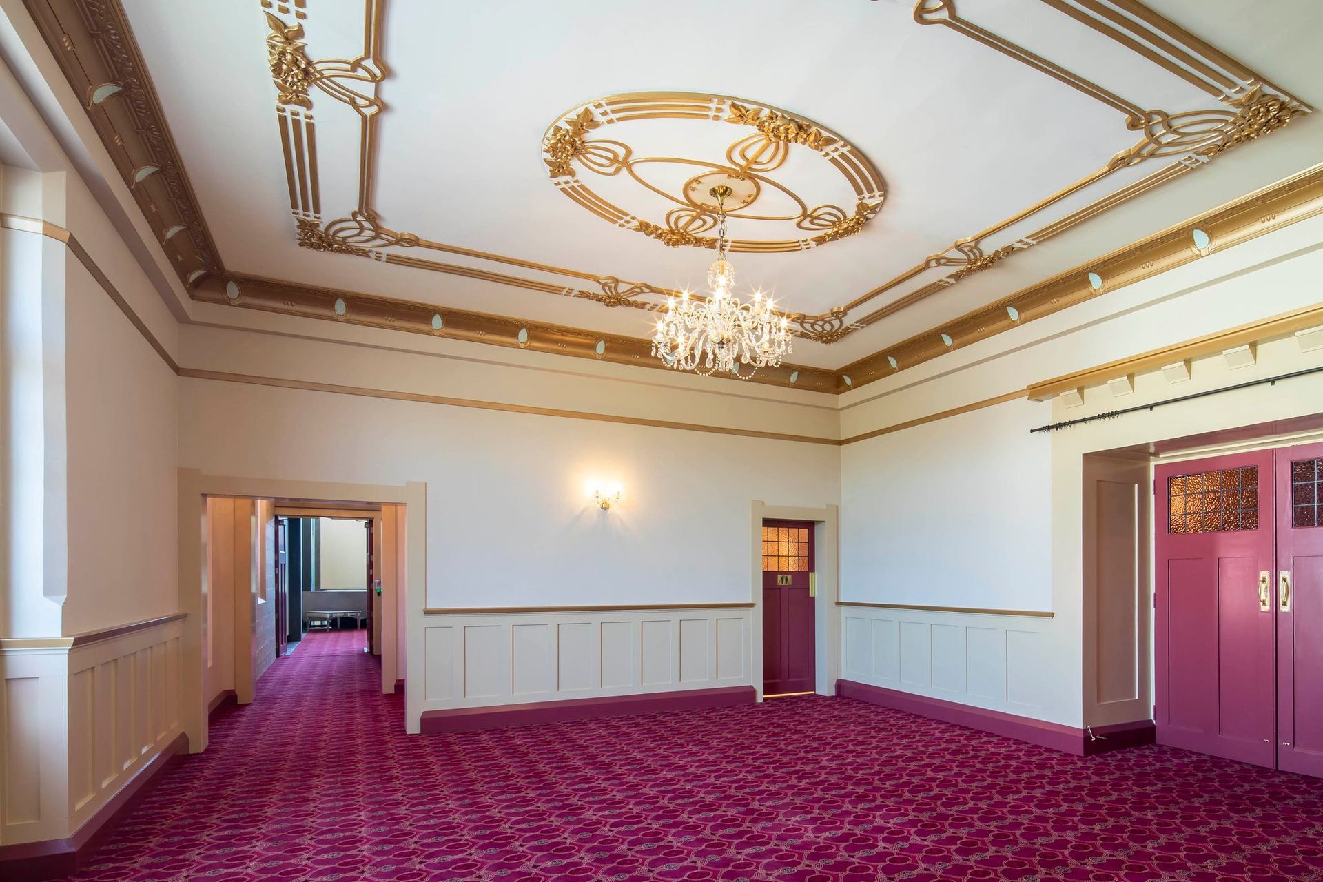 “The new colour scheme is quite different to what was there before and we spent quite a bit of time on determining what was appropriate," says Architect Dave Pearson.