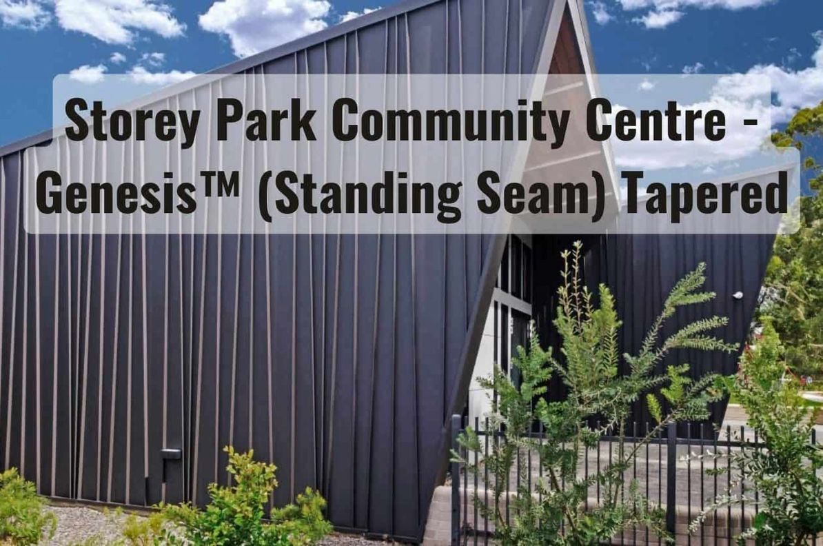 Genesis™ Standing Seam panels - Storey Park Community Centre