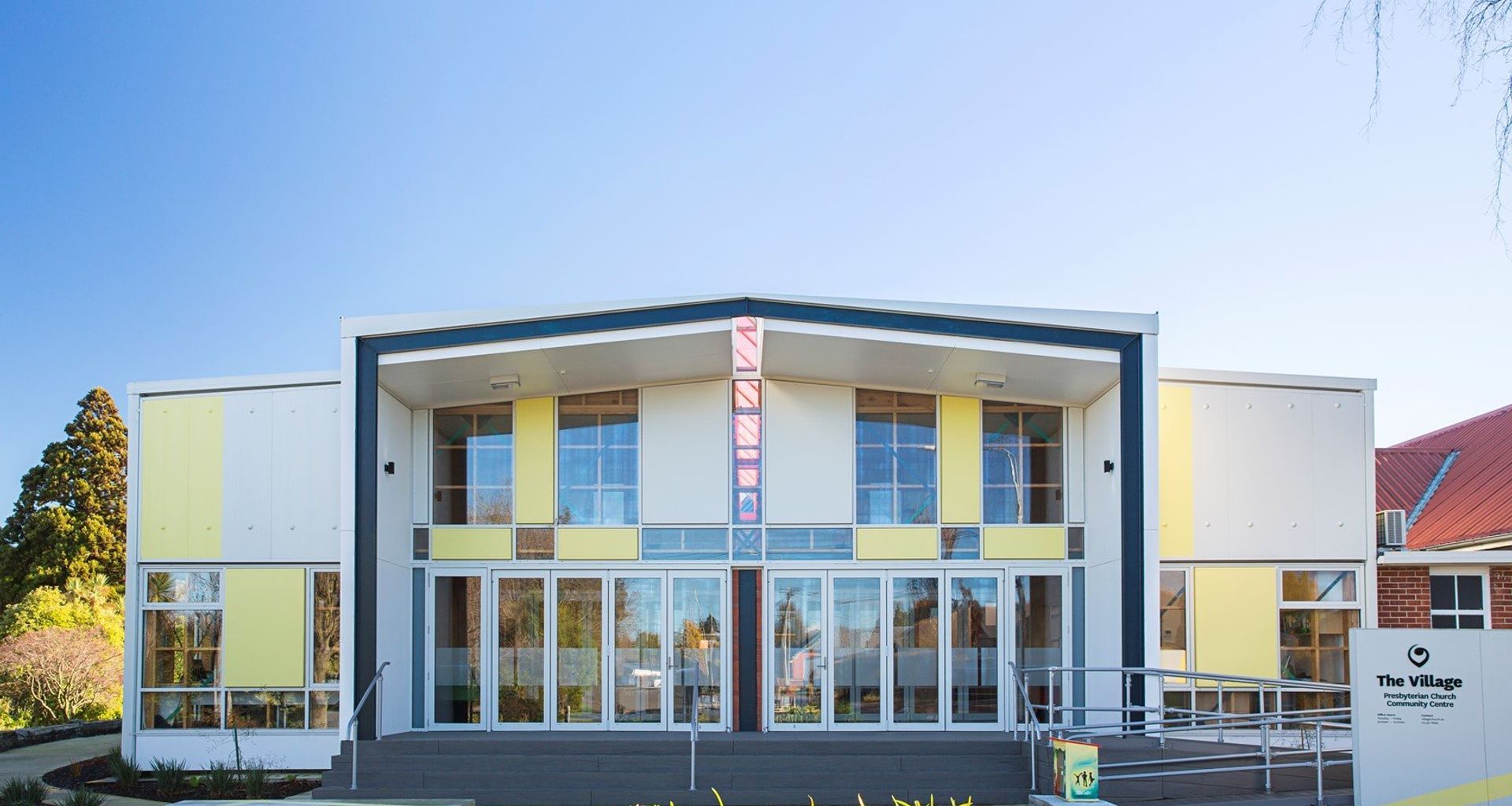 Building For The Village, Christchurch banner