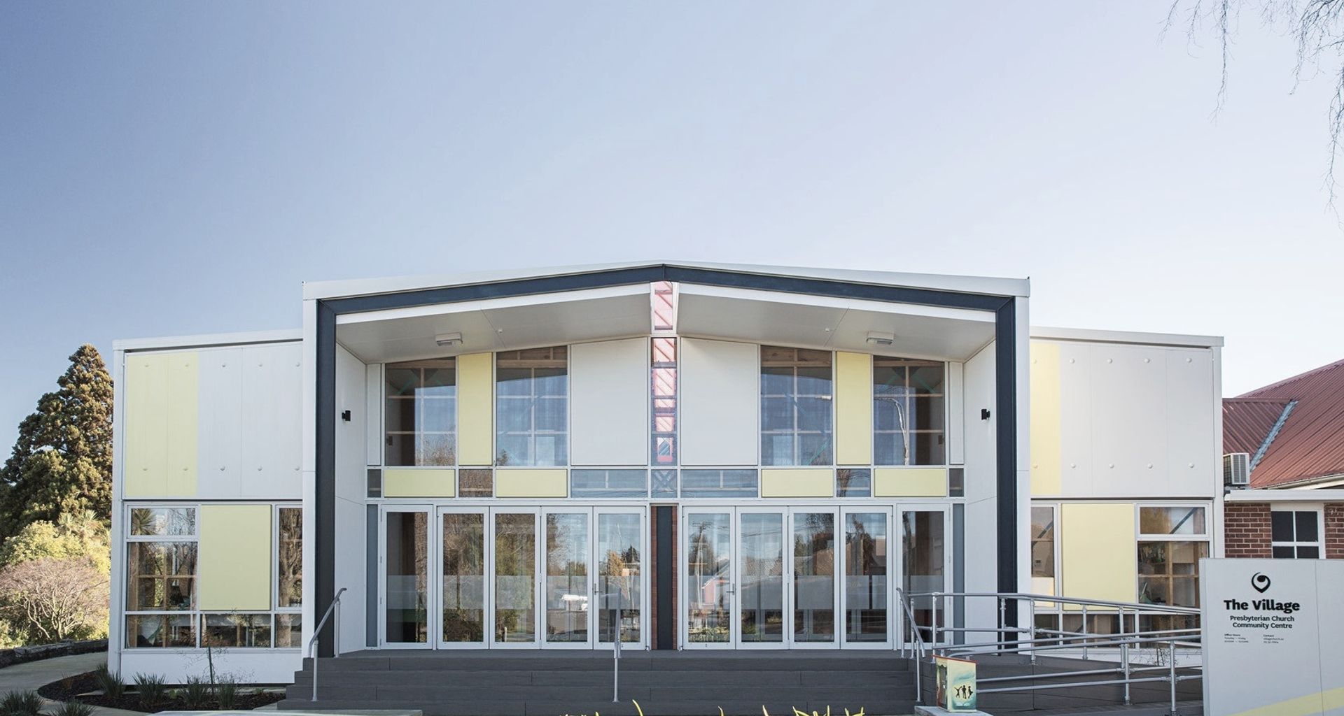 Building For The Village, Christchurch banner