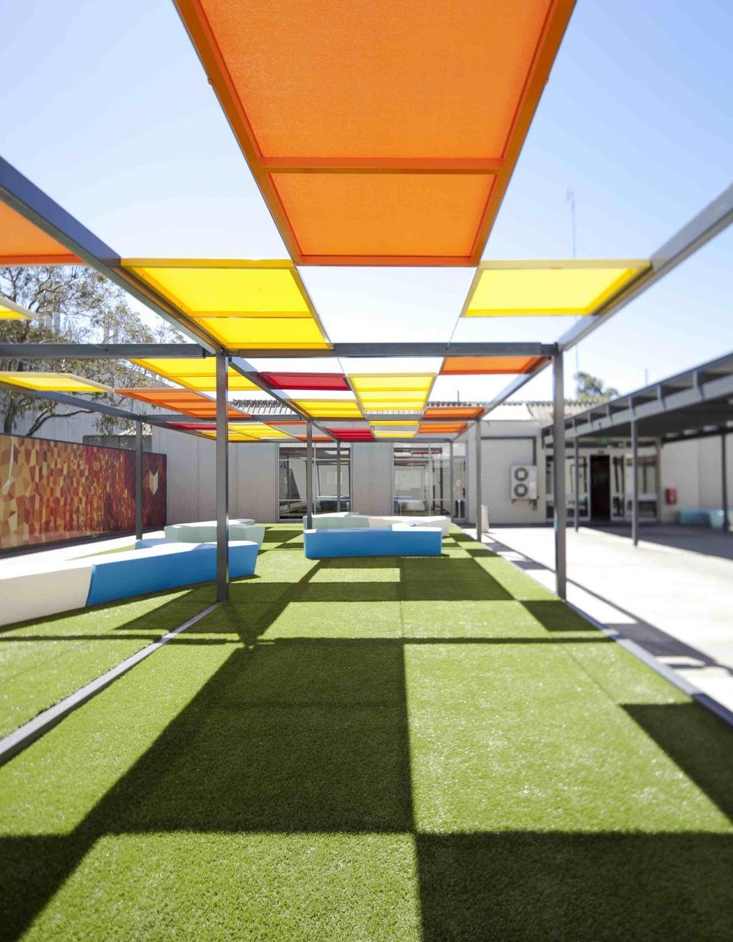 ## University of Newcastle Auchmuty Courtyard